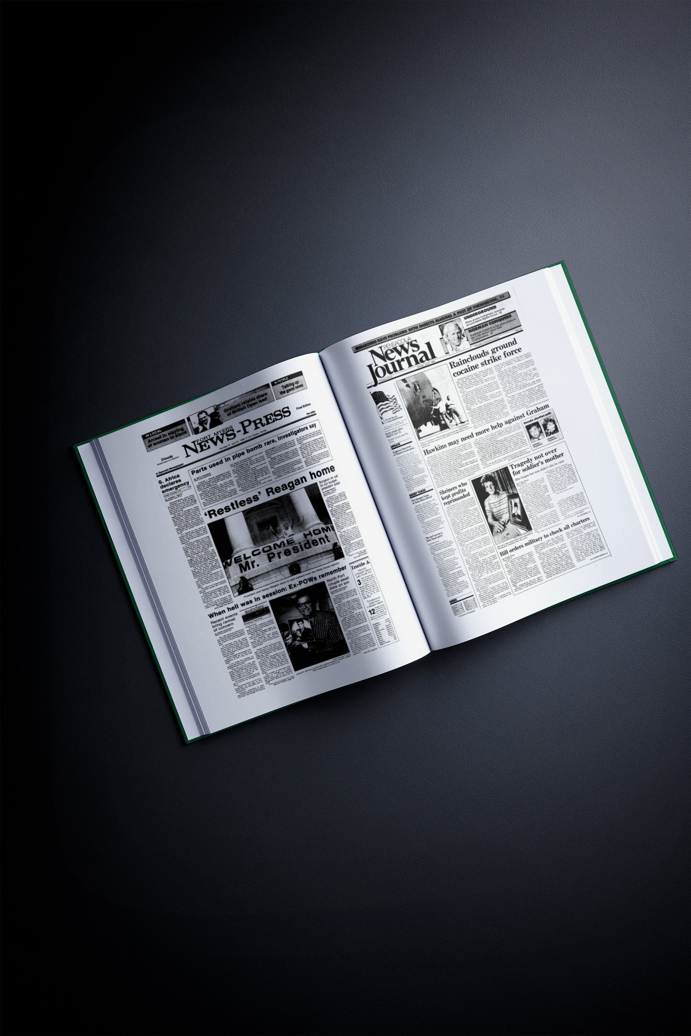 60th Milestone Birthday Newspaper Book Florida Edition - Image 2