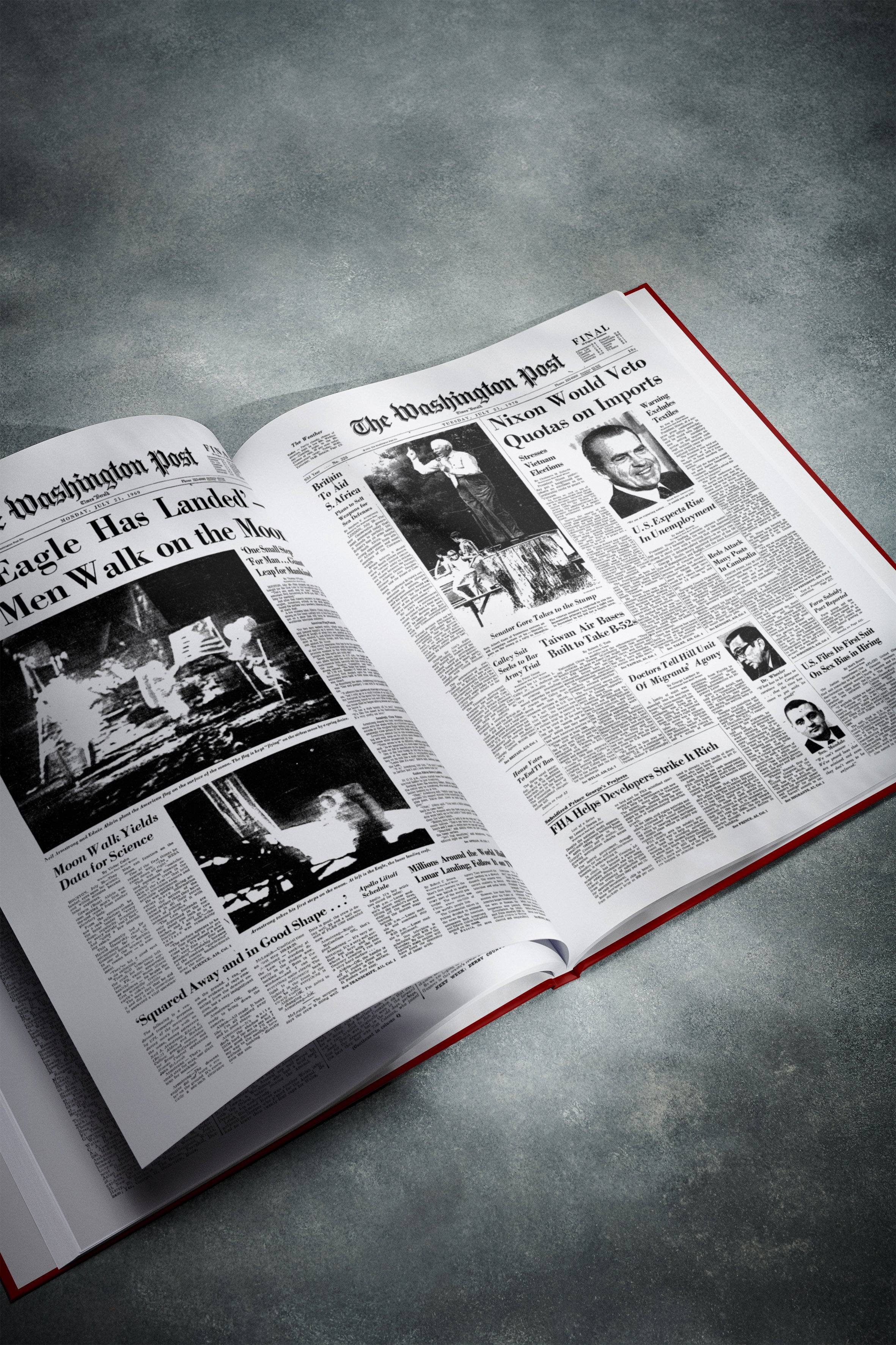 60th Milestone Birthday Newspaper Book Washington Post Edition - Image 6