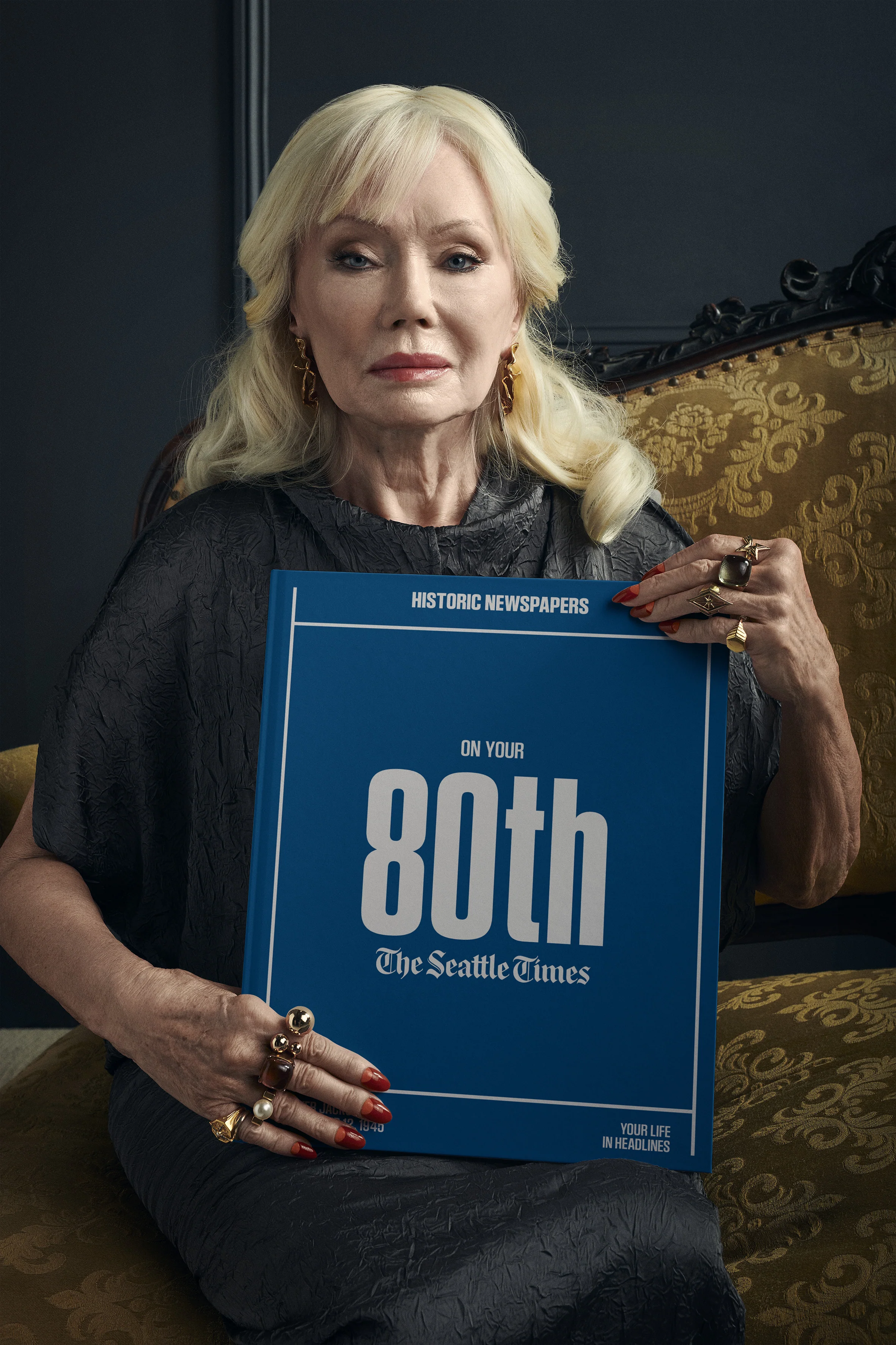 80th Milestone Birthday Newspaper Book Seattle Times Edition - Image 4