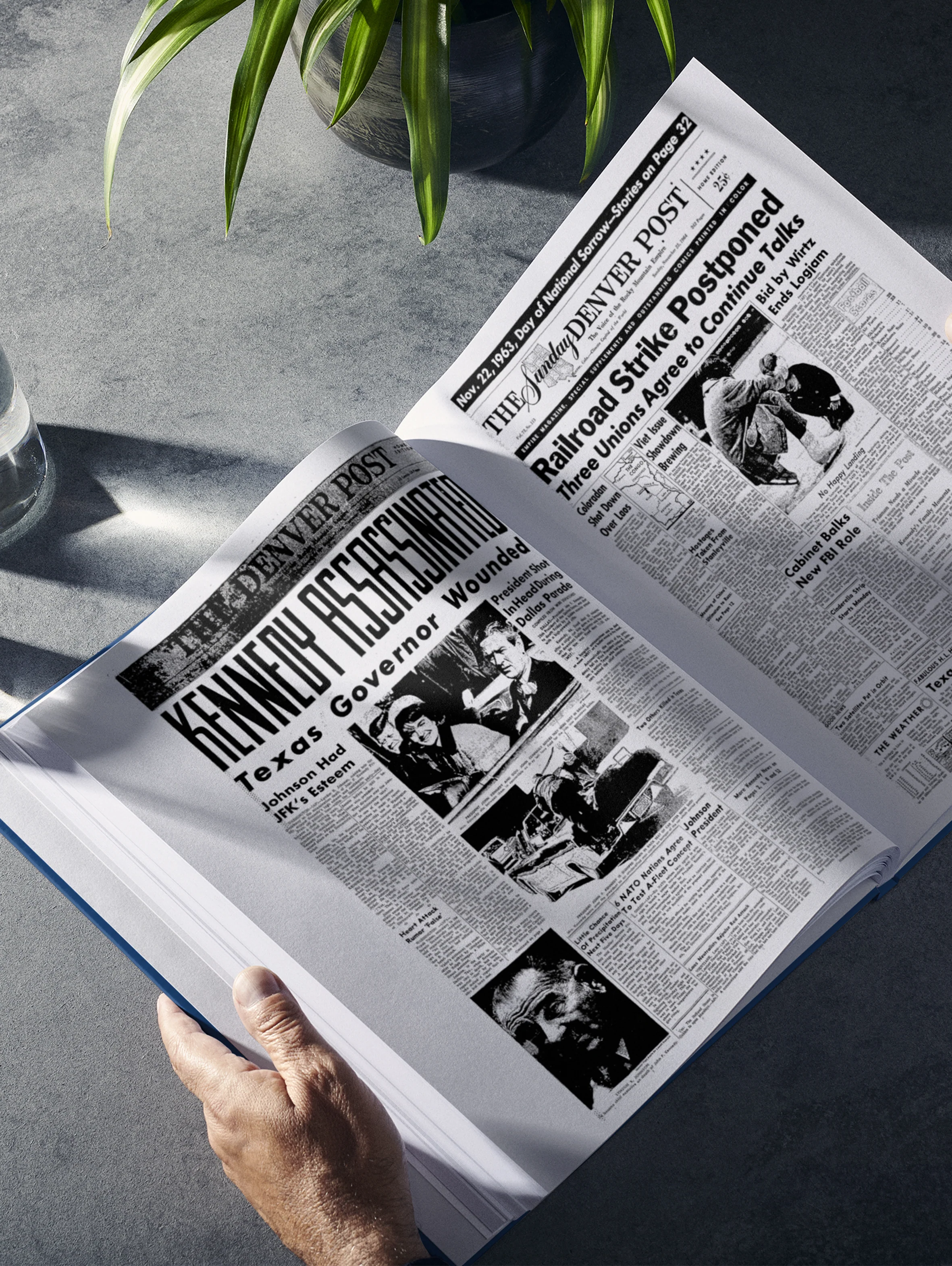 Personalized Birthday Newspaper Book Denver Post Edition - Image 3