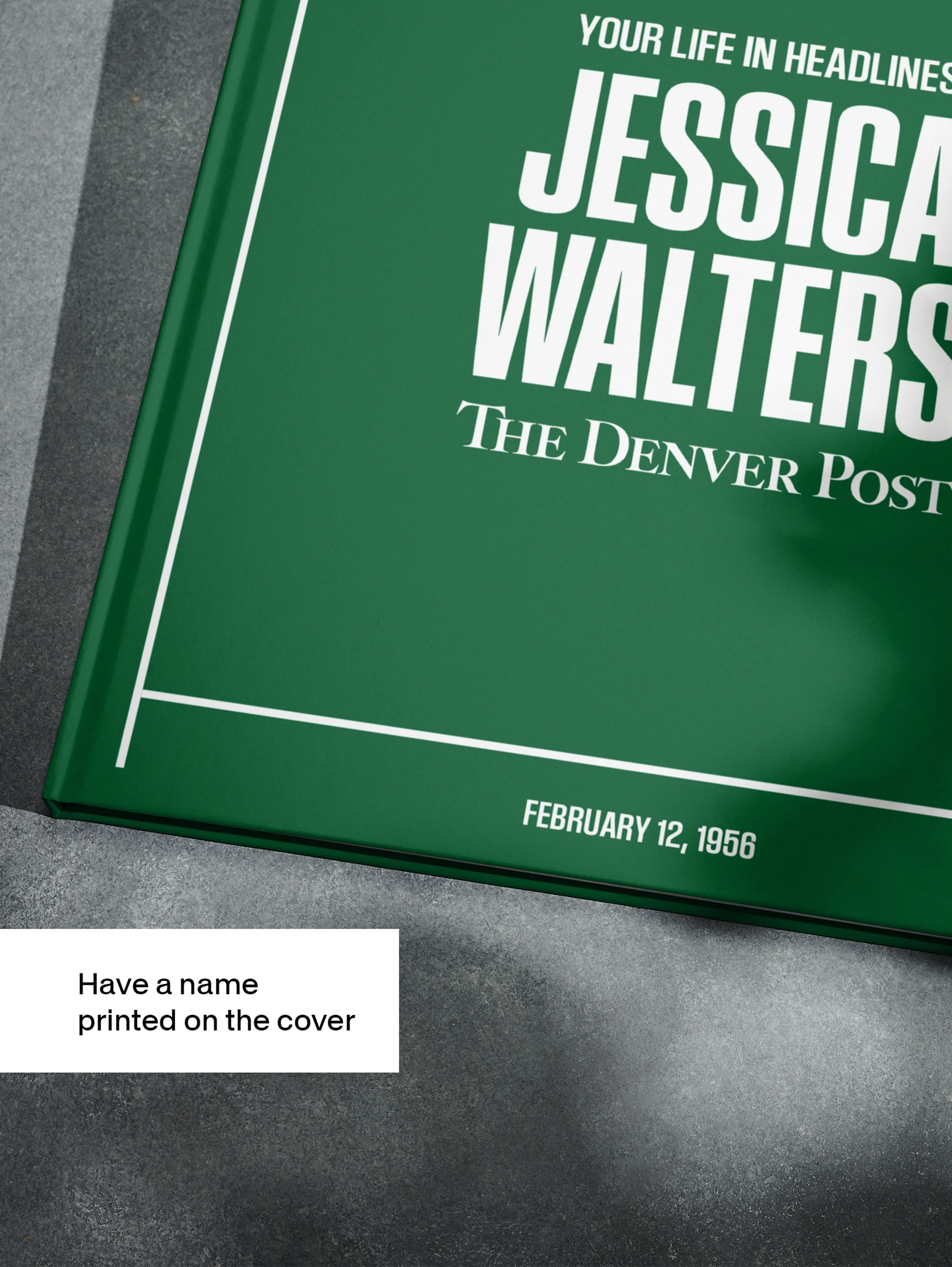 Personalized Birthday Newspaper Book Denver Post Edition - Image 4