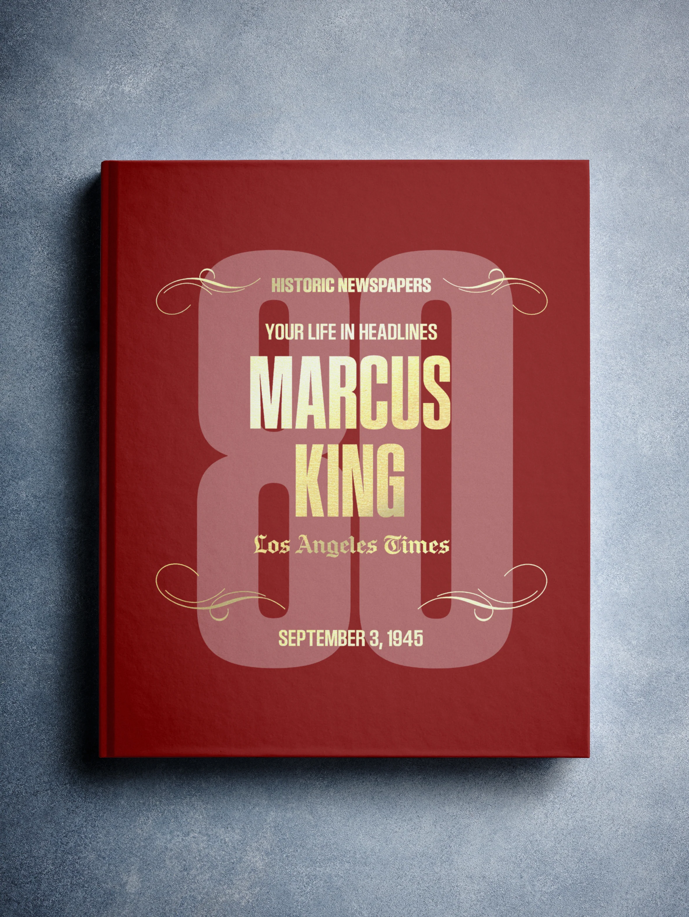 Personalized Birthday Newspaper Book Los Angeles Times Edition - Image 11