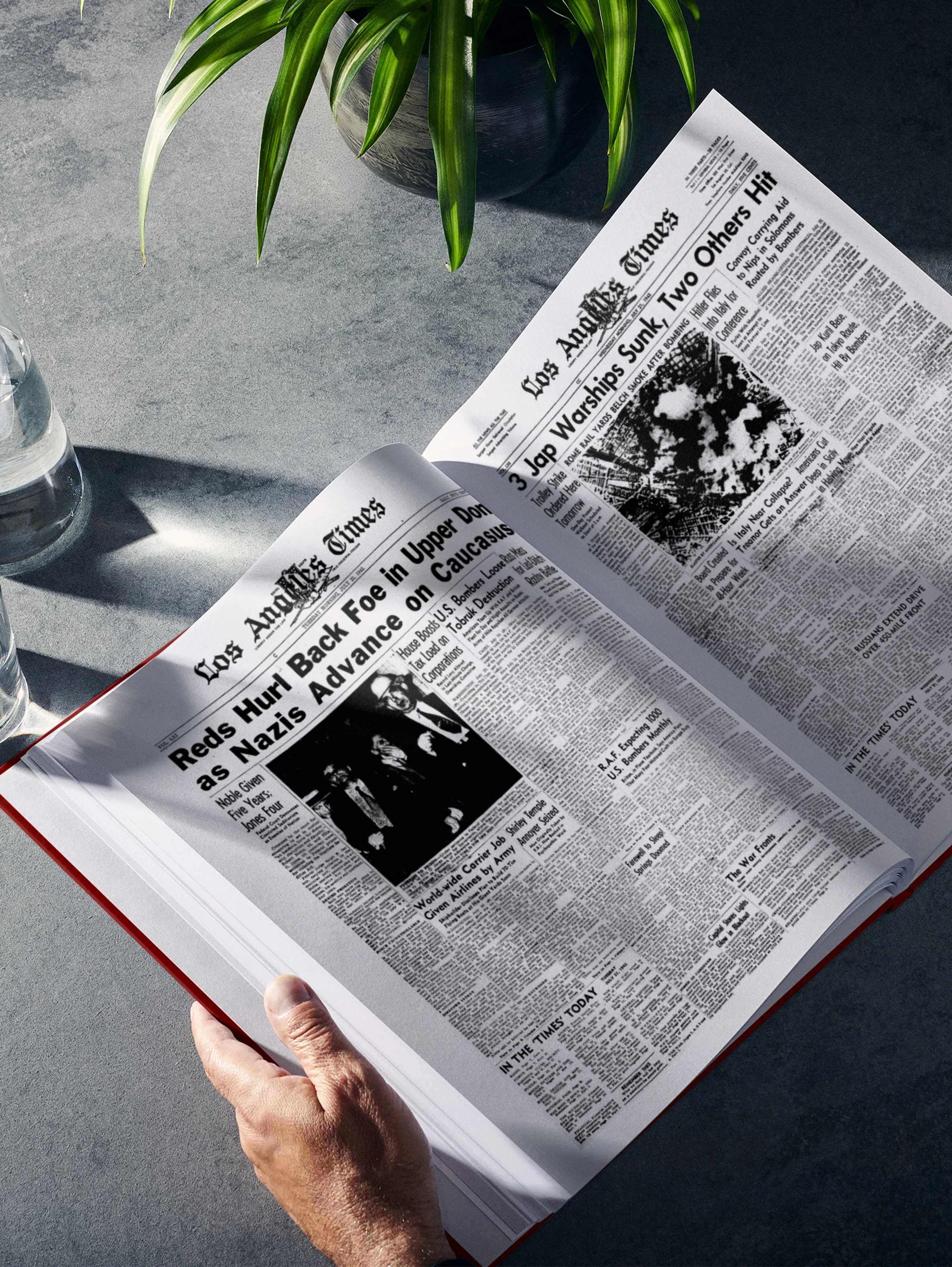 Personalized Birthday Newspaper Book Los Angeles Times Edition - Image 3