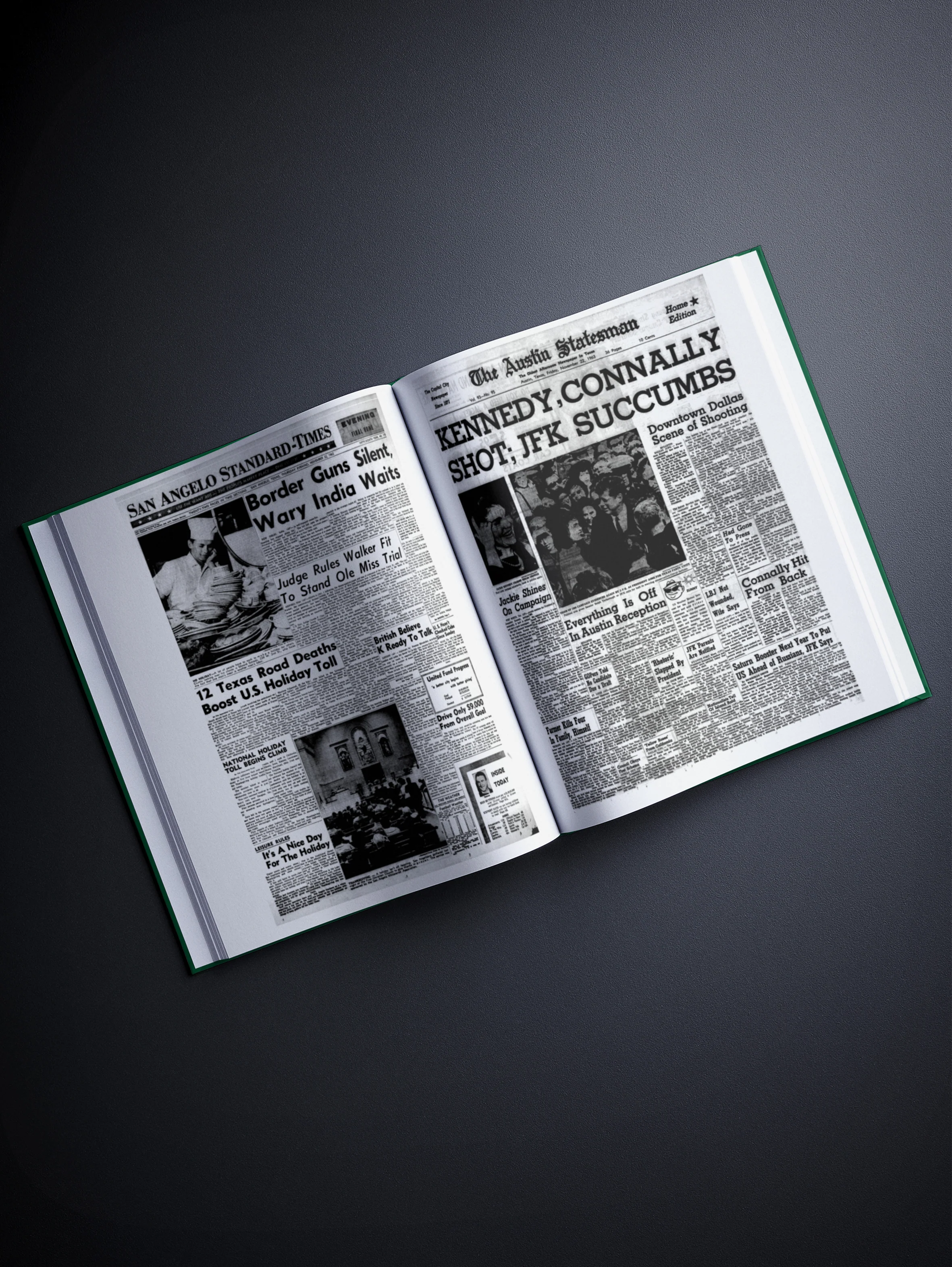 Personalized Birthday Newspaper Book Texas Edition - Image 4