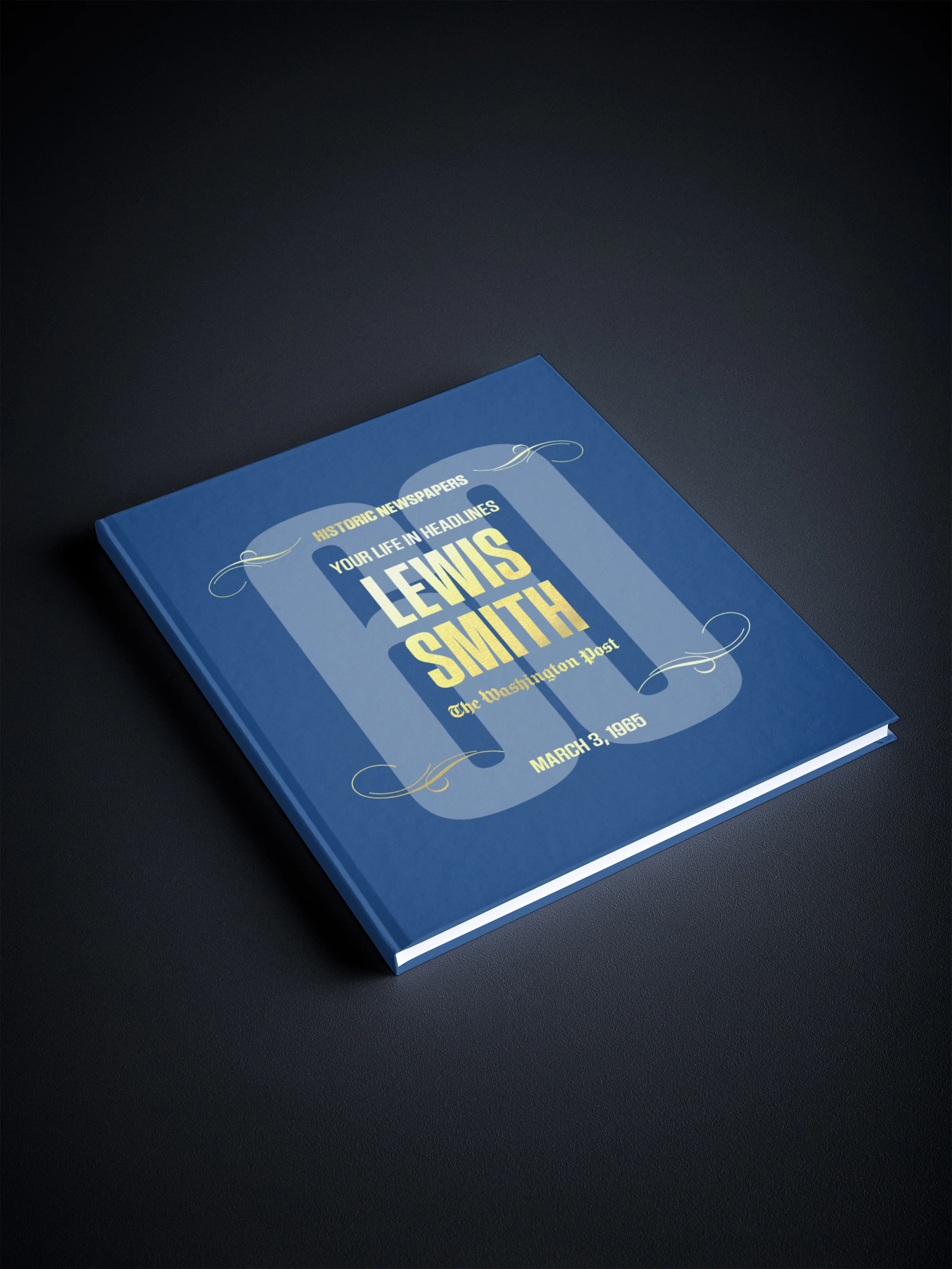 Personalized Birthday Newspaper Book Washington Post Edition - Image 4
