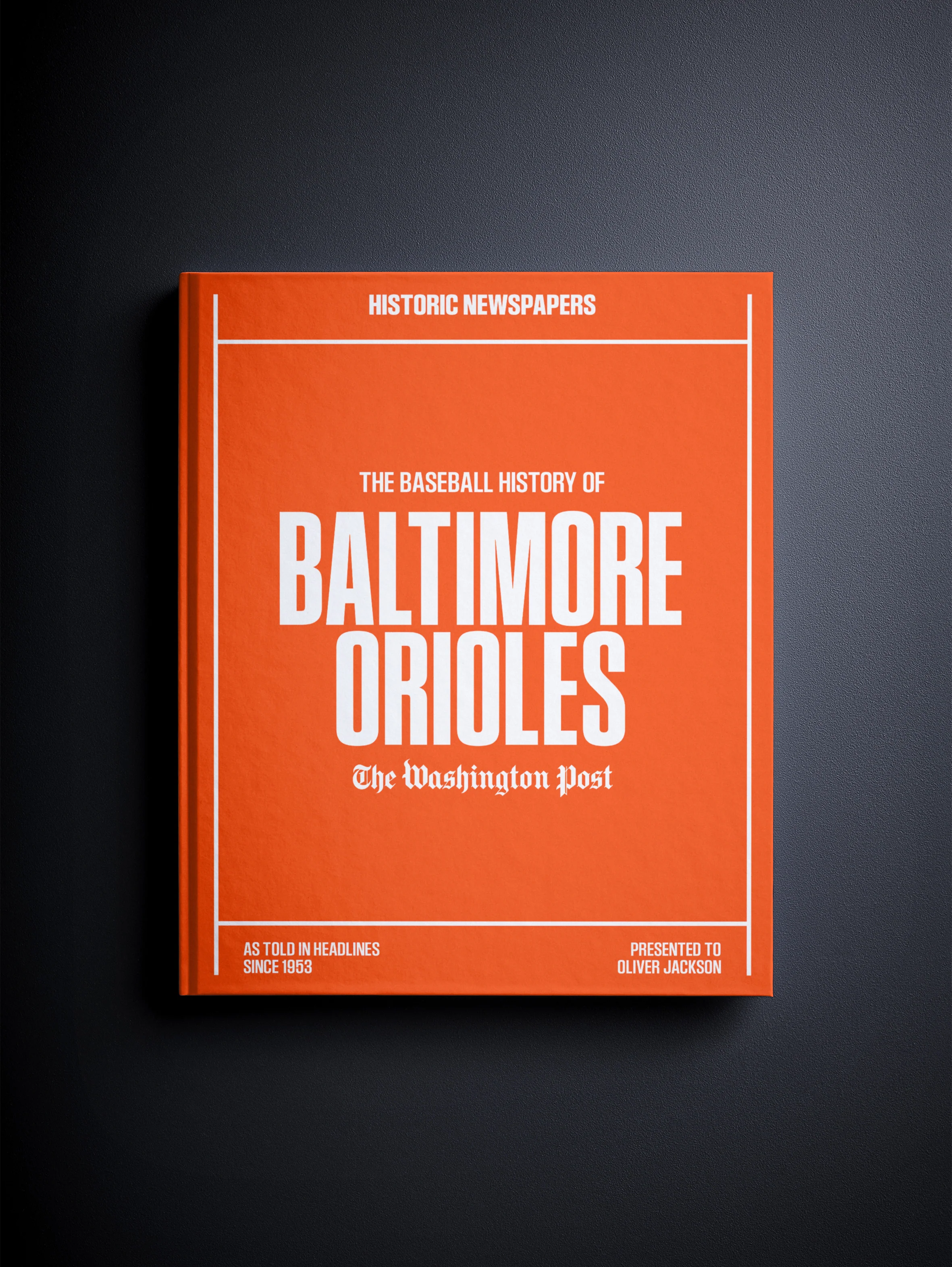 The Baseball History of Baltimore Orioles Washington Post Edition - Image 2