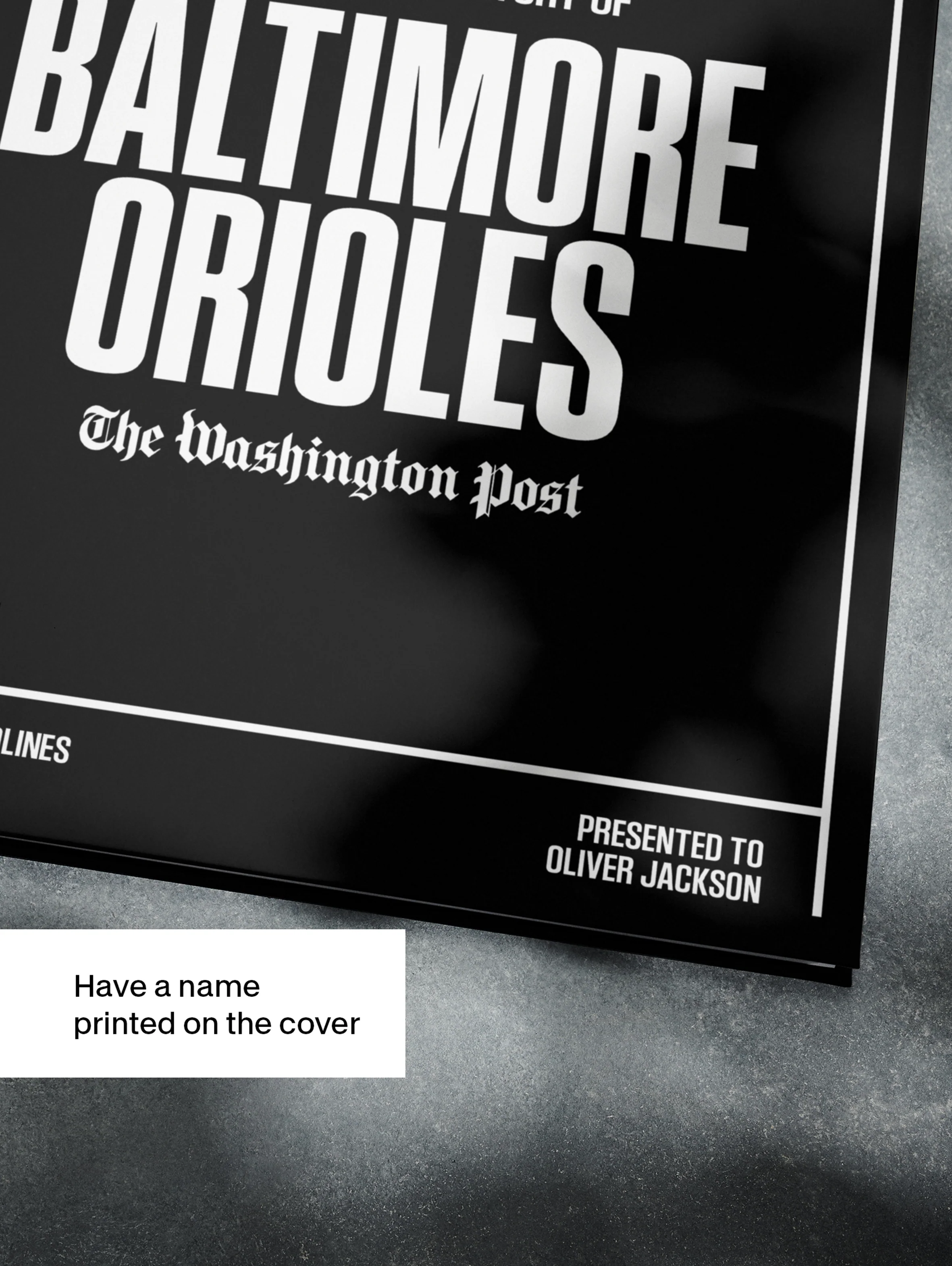 The Baseball History of Baltimore Orioles Washington Post Edition - Image 4
