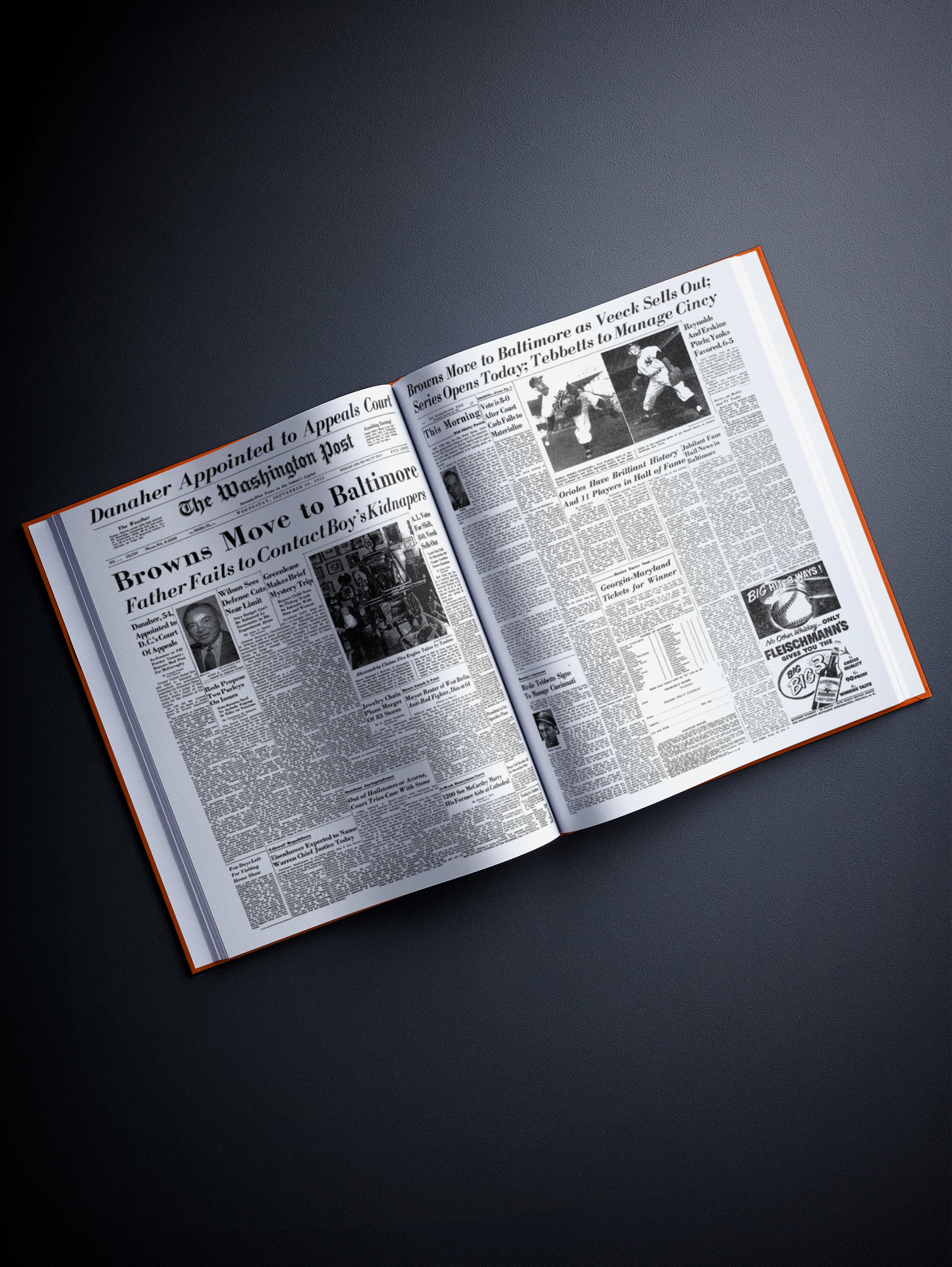 The Baseball History of Baltimore Orioles Washington Post Edition - Image 7