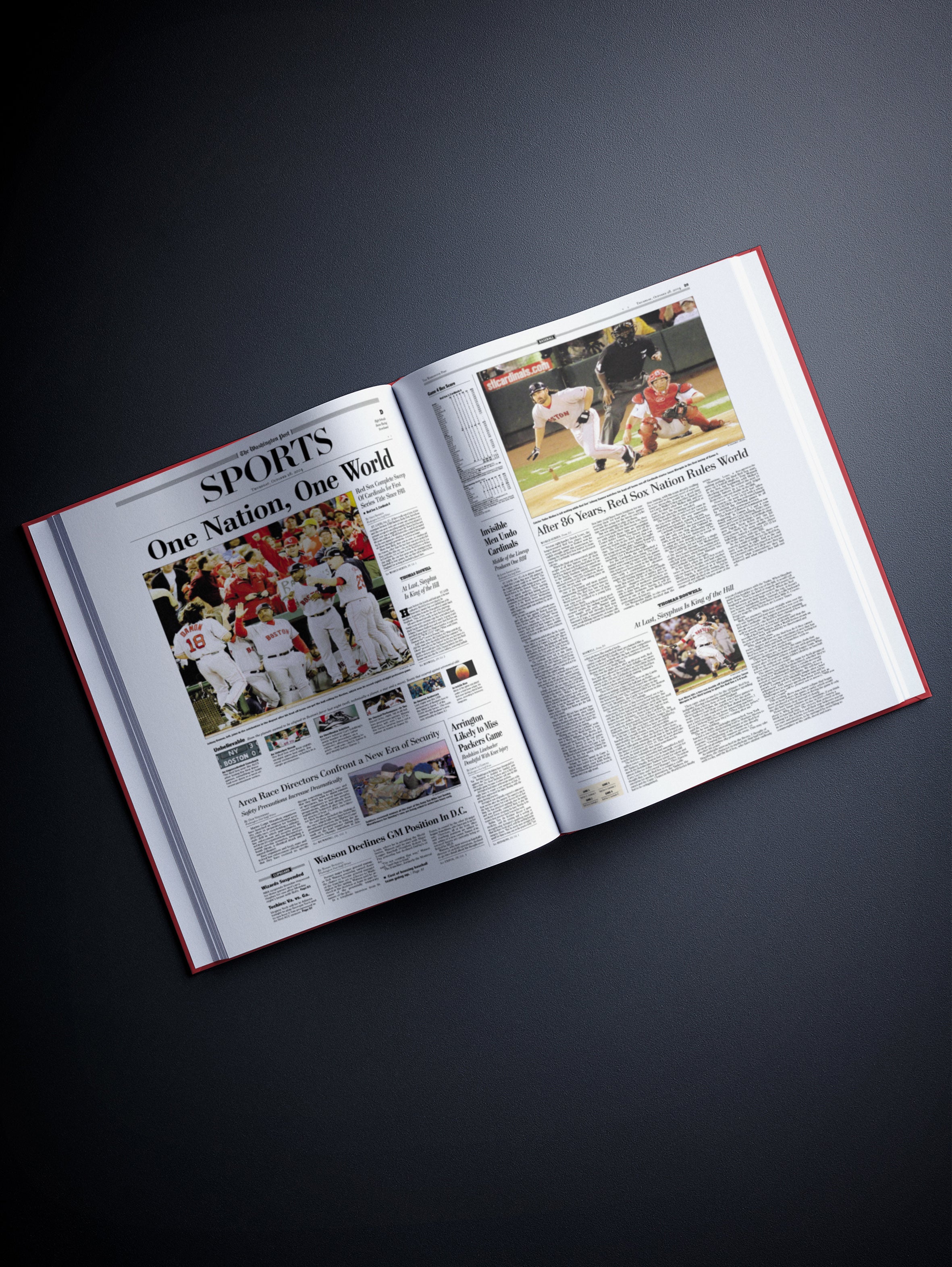 The Baseball History of Boston Red Sox Washington Post Edition - Image 9
