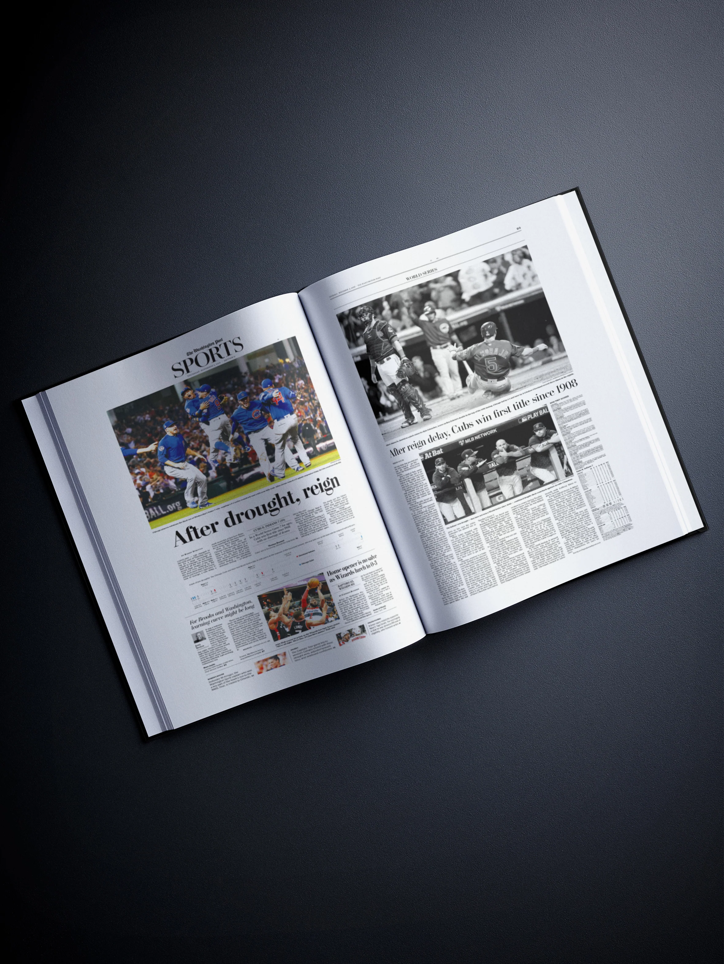 The Baseball History of Chicago Cubs Washington Post Edition - Image 7