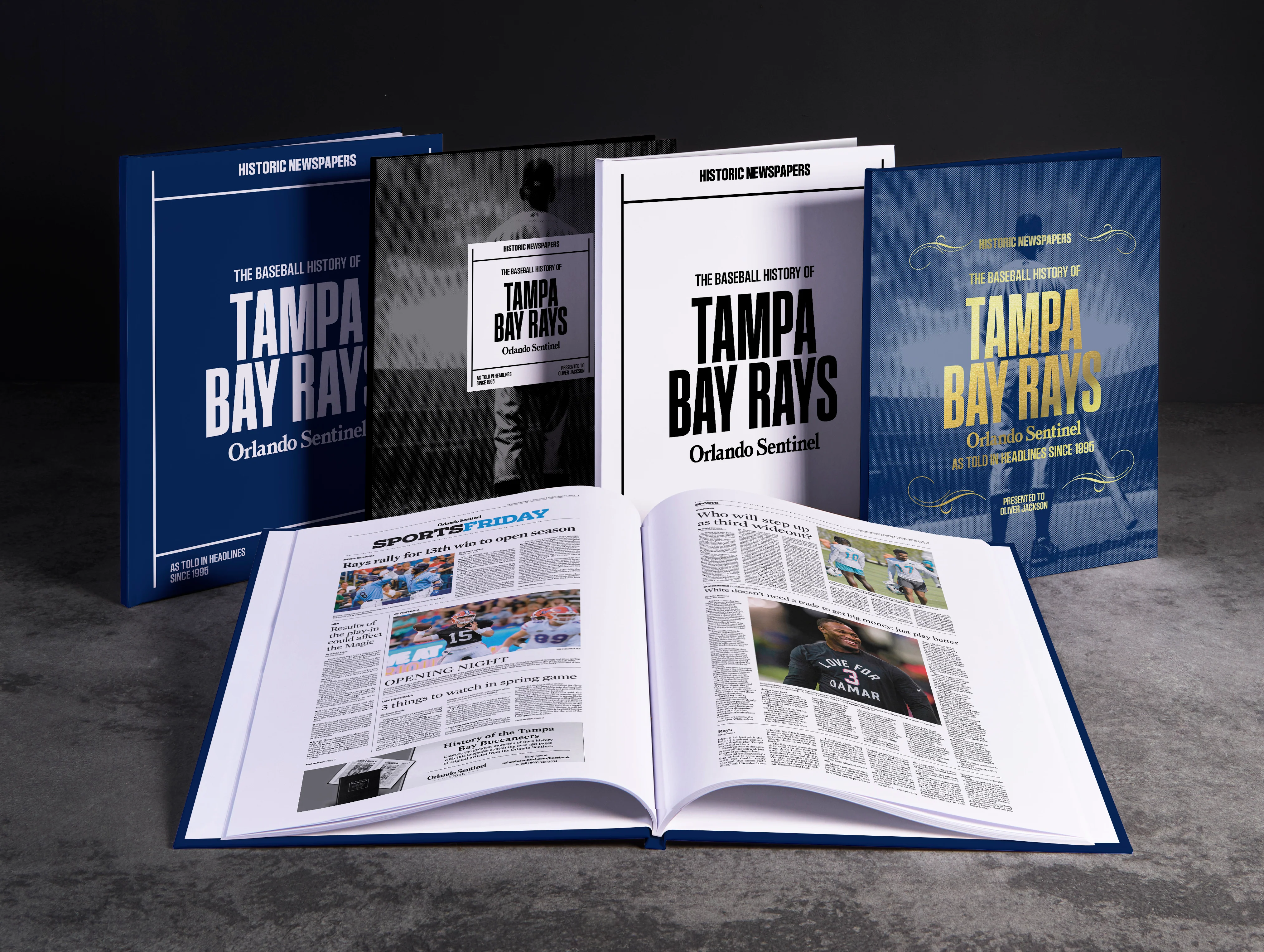 The Baseball History of Tampa Bay Rays Orlando Sentinel Edition - Image 3