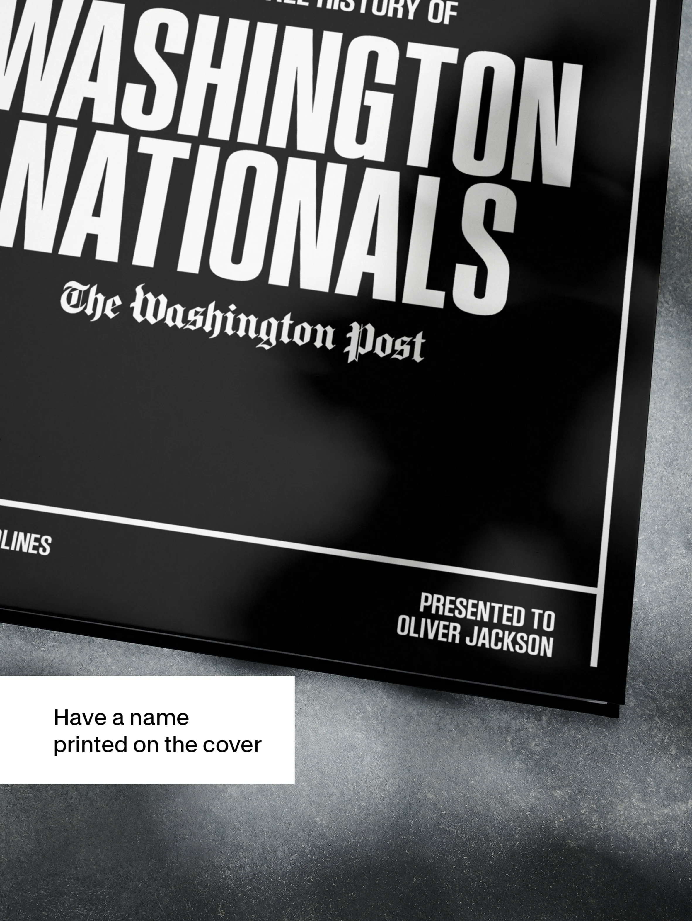 The Baseball History of Washington Nationals Washington Post Edition - Image 4