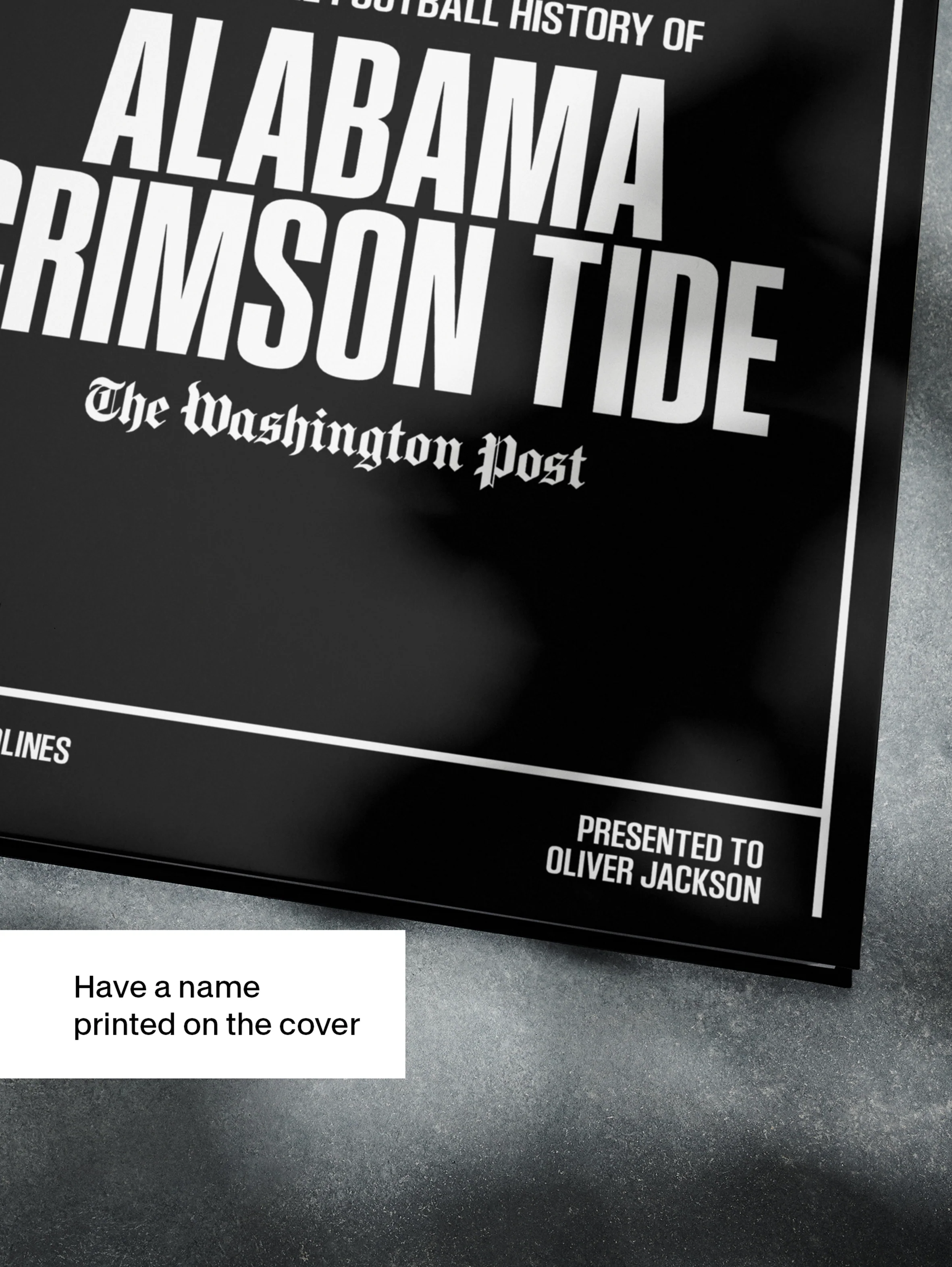 The College Football History of Alabama Crimson Tide Washington Post Edition - Image 4