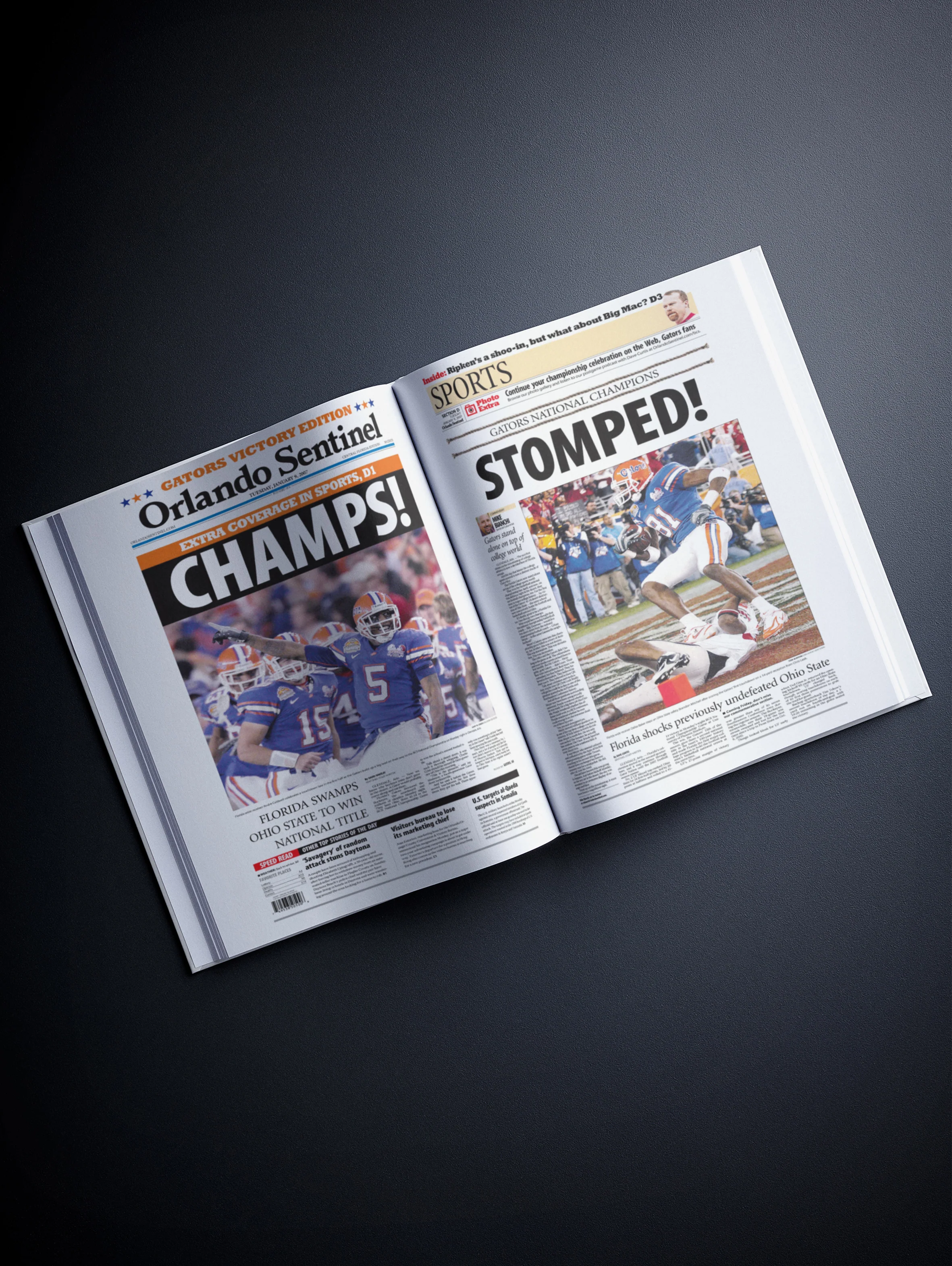 The College Football History of Florida Gators Orlando Sentinel Edition - Image 6