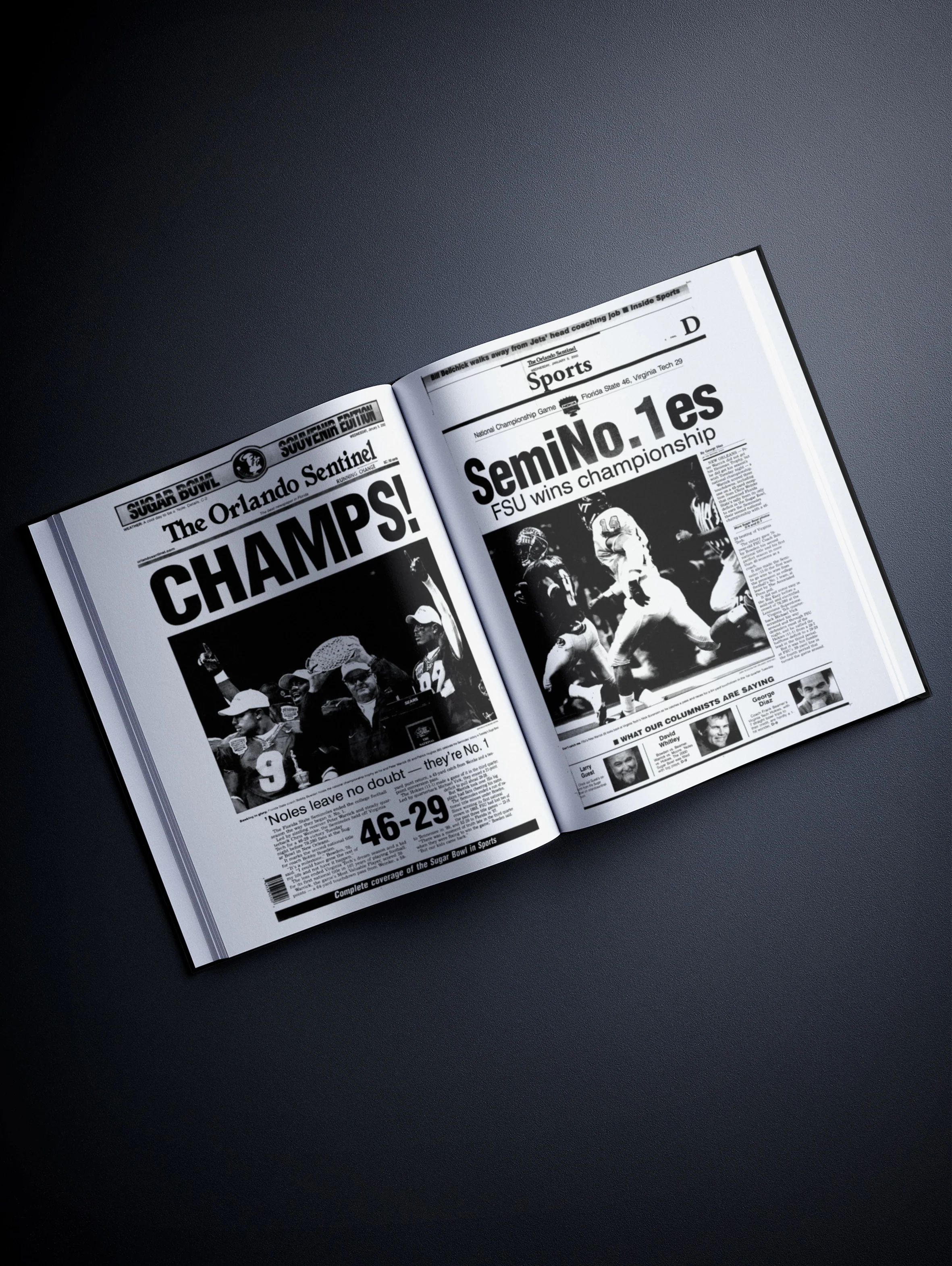The College Football History of Florida State Seminoles Orlando Sentinel Edition - Image 7
