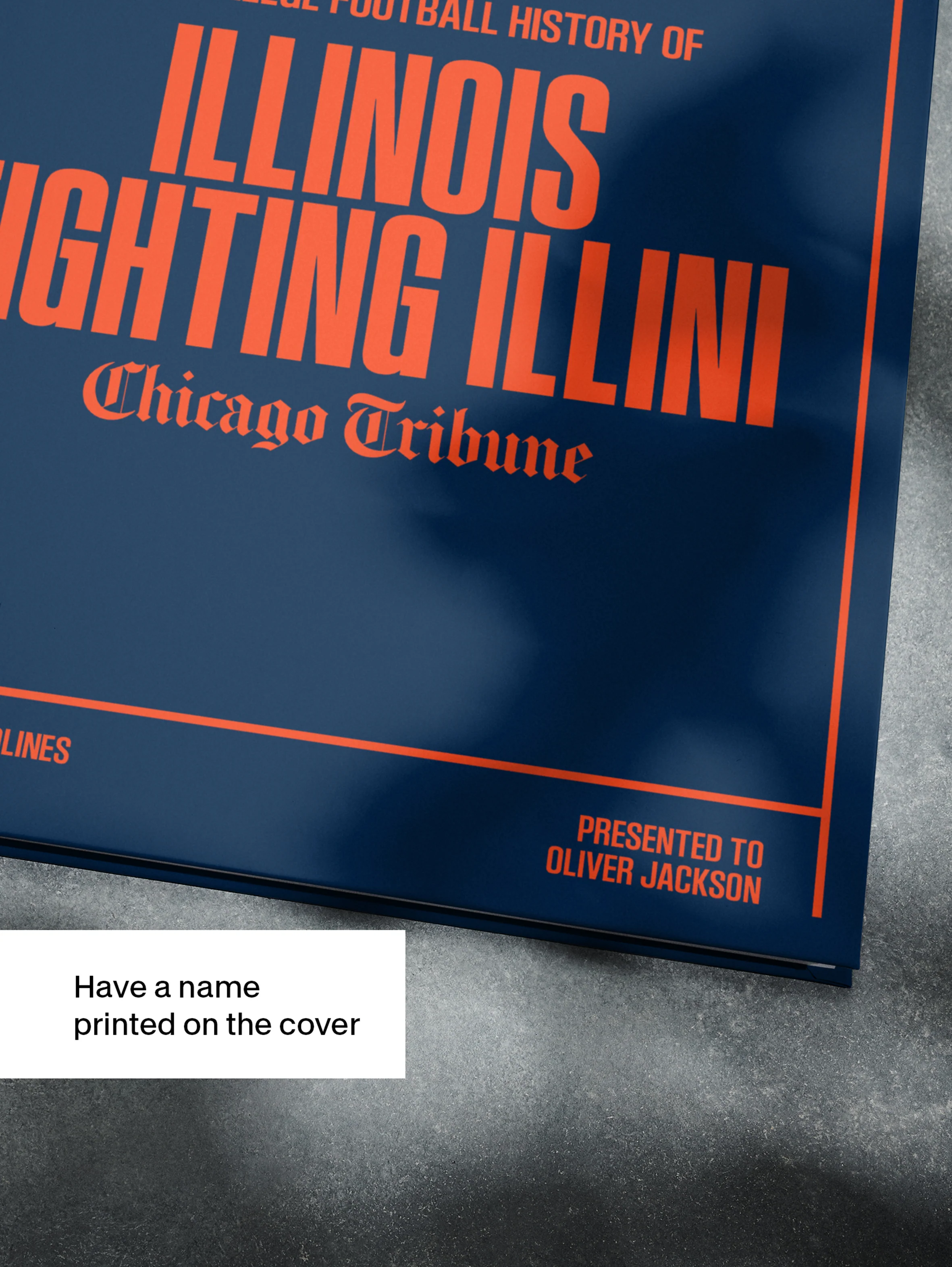 The College Football History of Illinois Fighting Illini Chicago Tribune Edition - Image 4