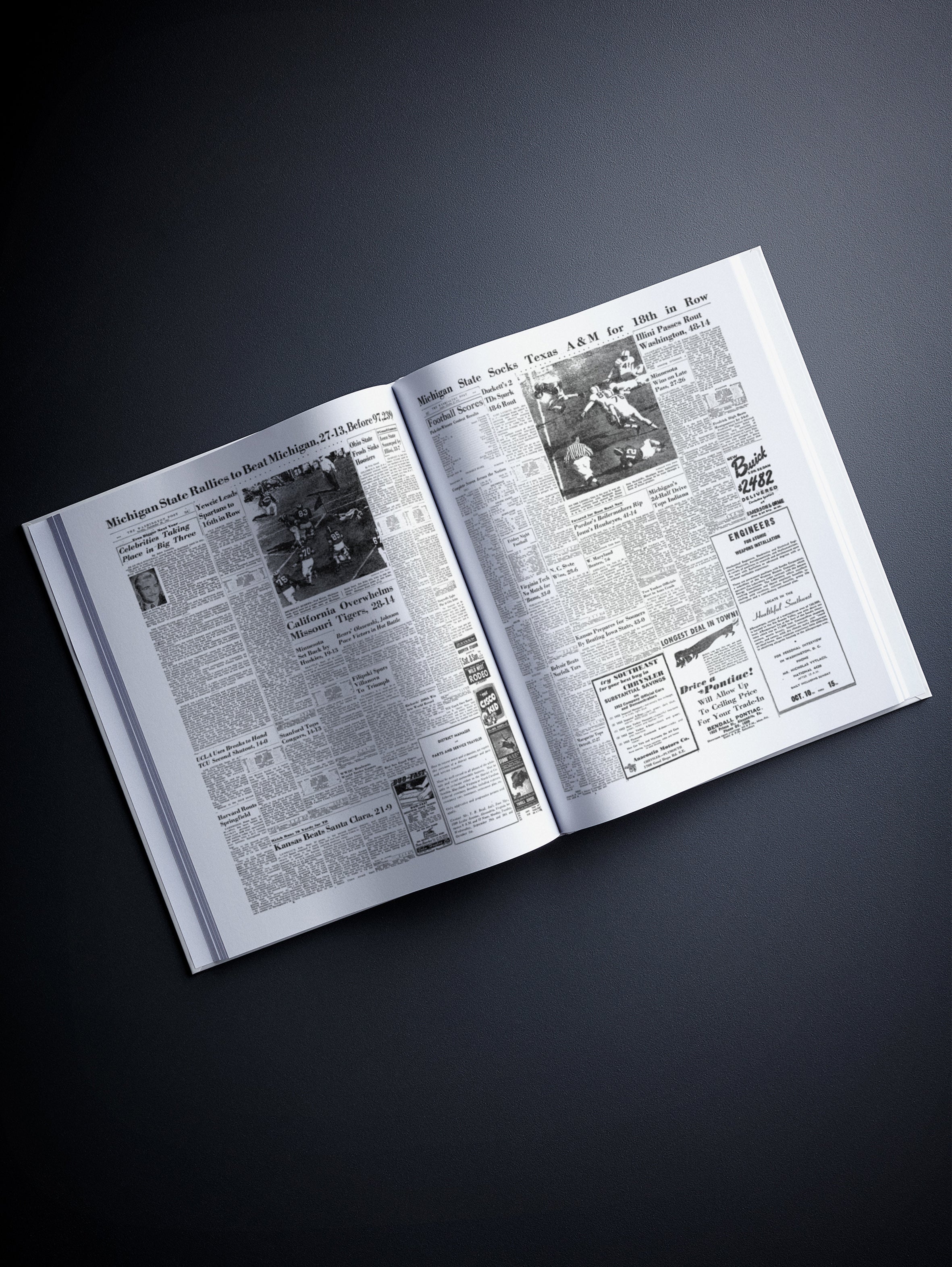 The College Football History of Michigan State Spartans Washington Post Edition - Image 7