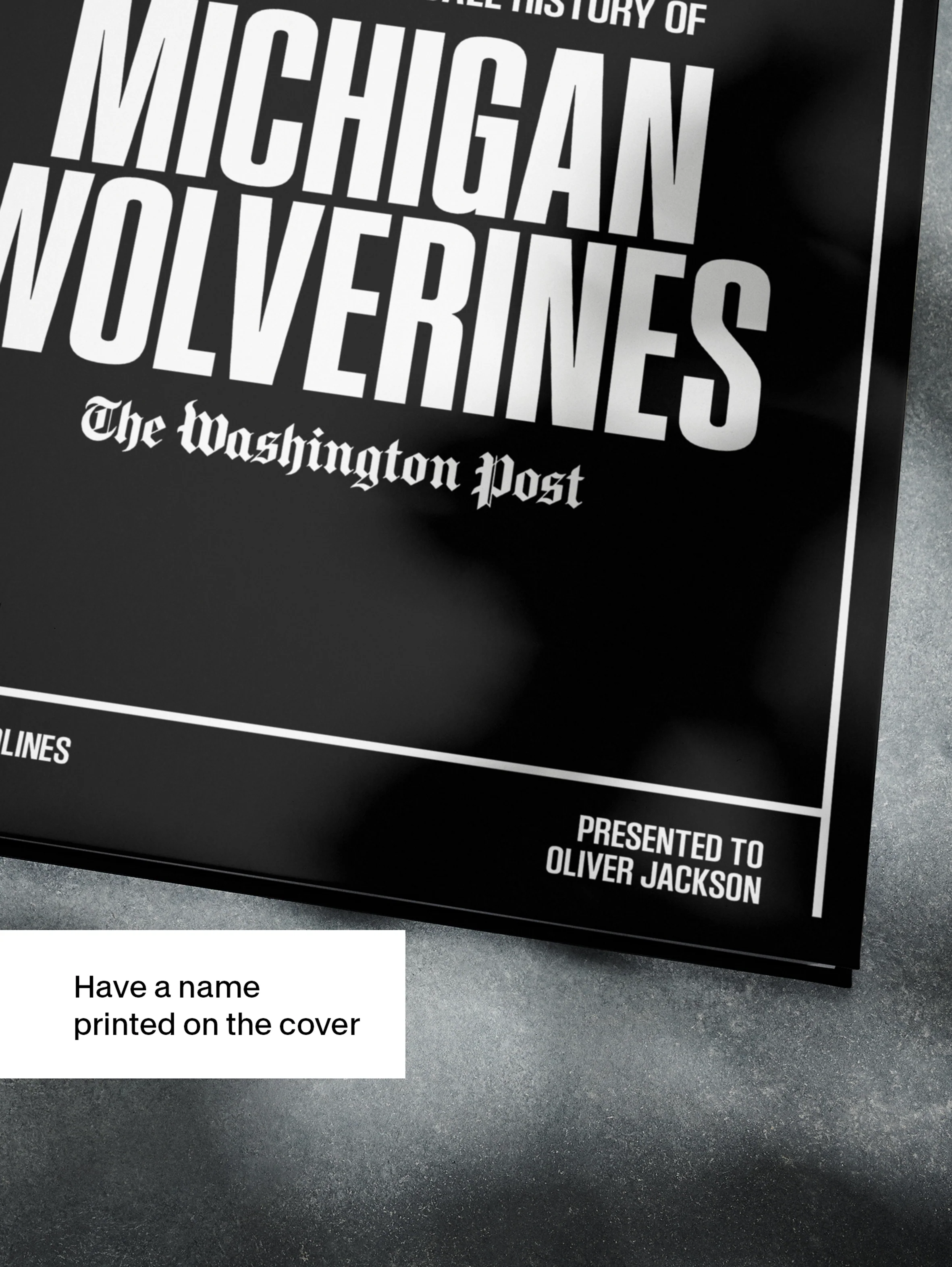 The College Football History of Michigan Wolverines Washington Post Edition - Image 4