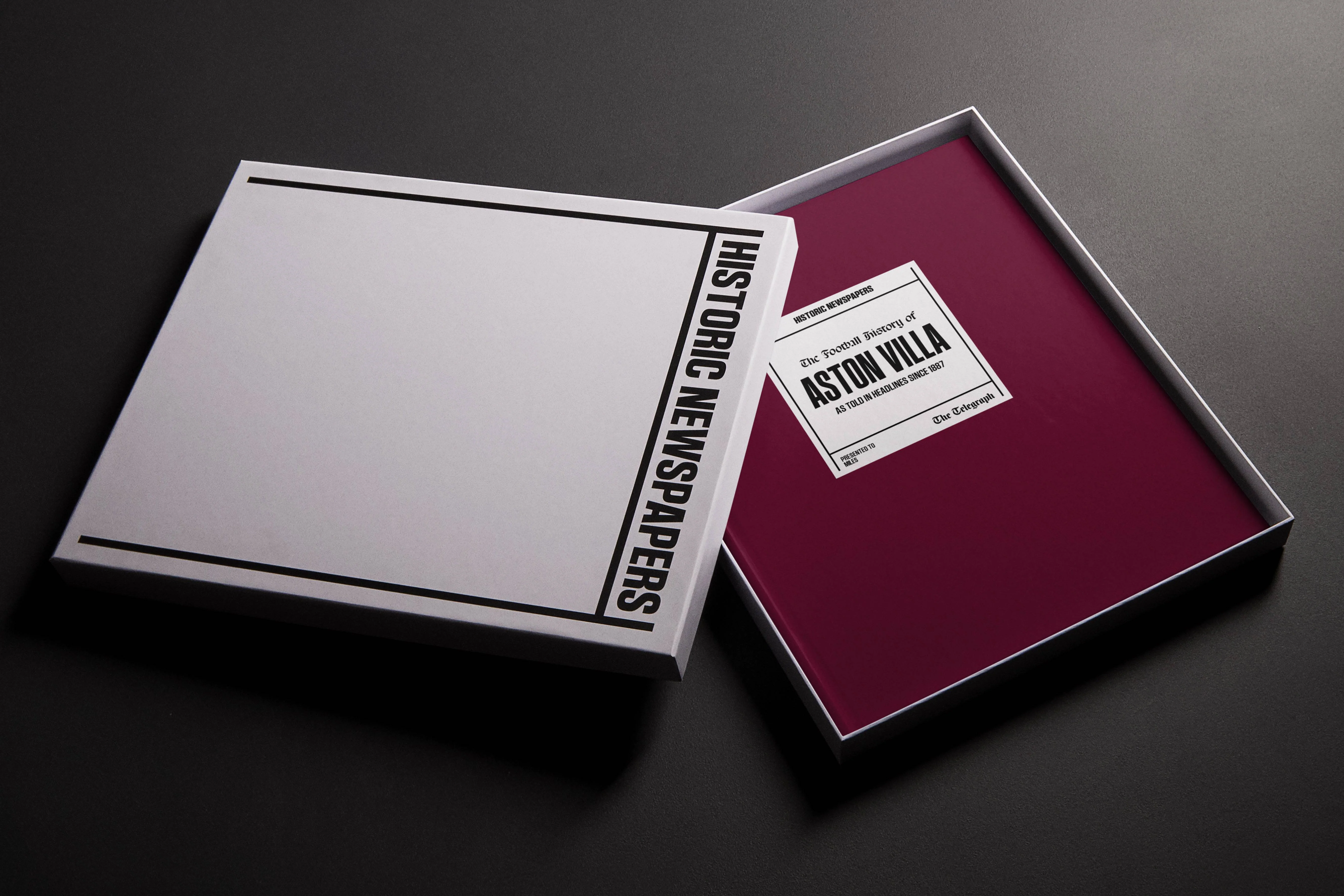 The Football History of Aston Villa Telegraph Edition Book - Image 3