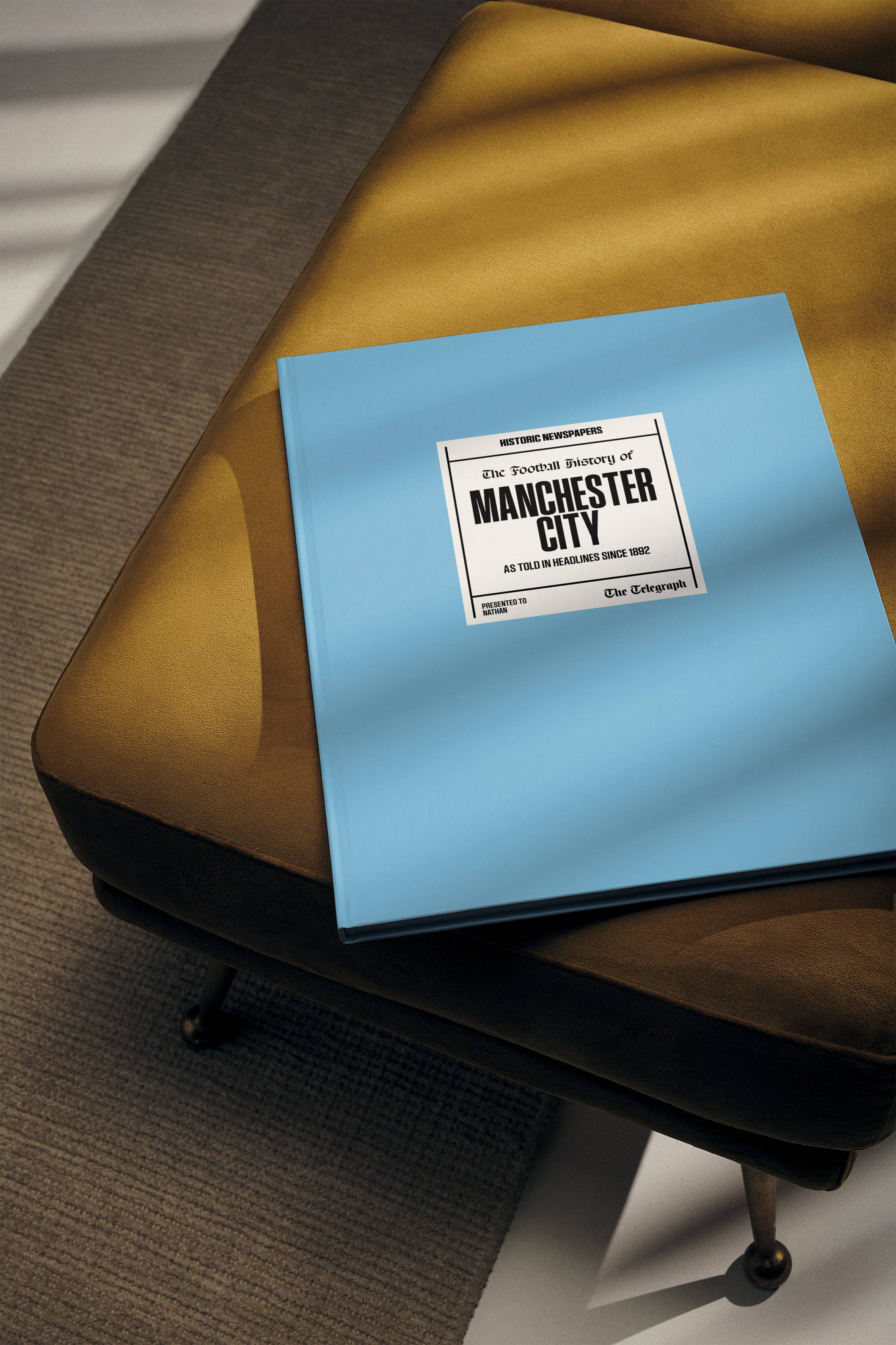 The Football History of Manchester City Telegraph Edition Book - Image 5