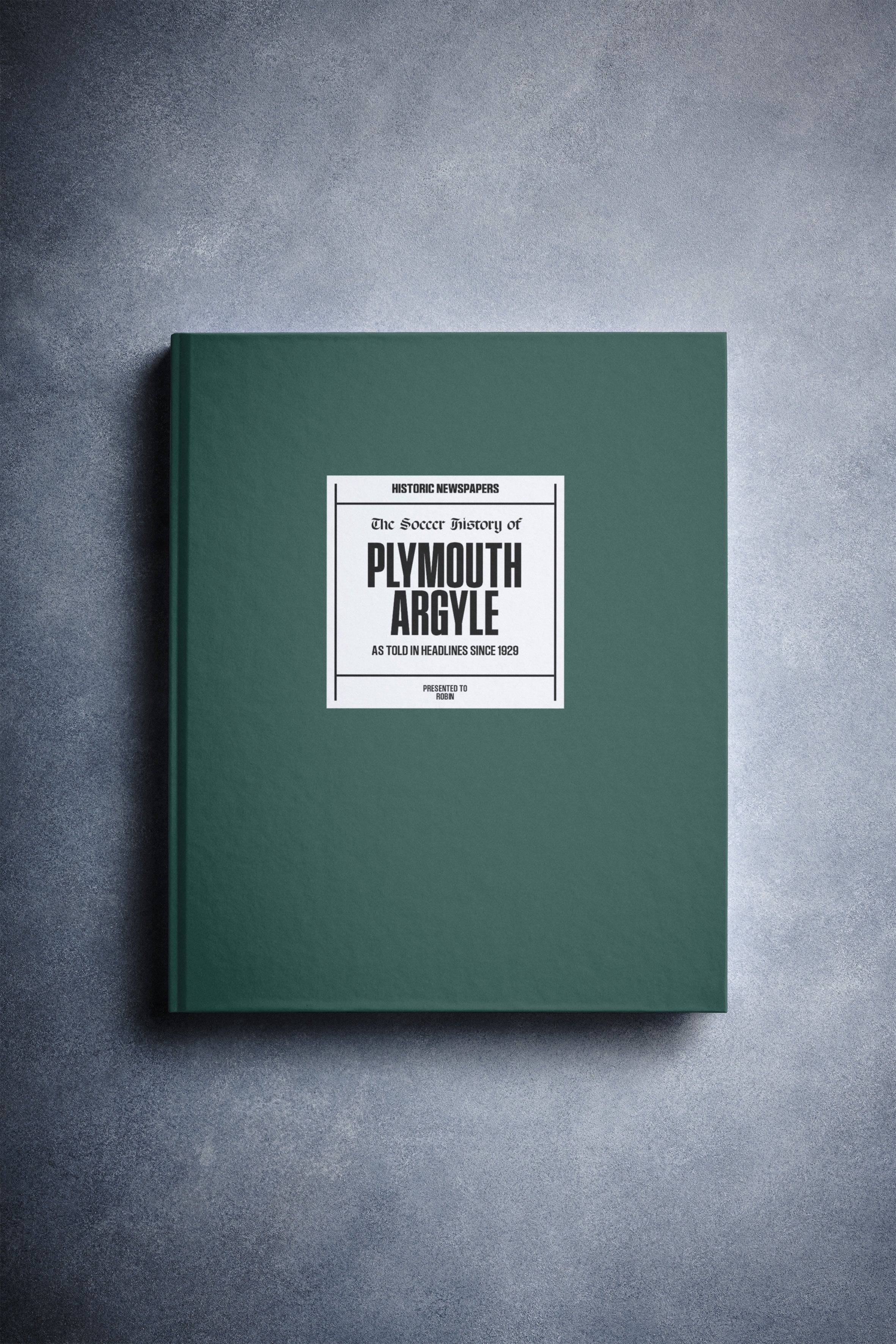The Football History of Plymouth Argyle Book
