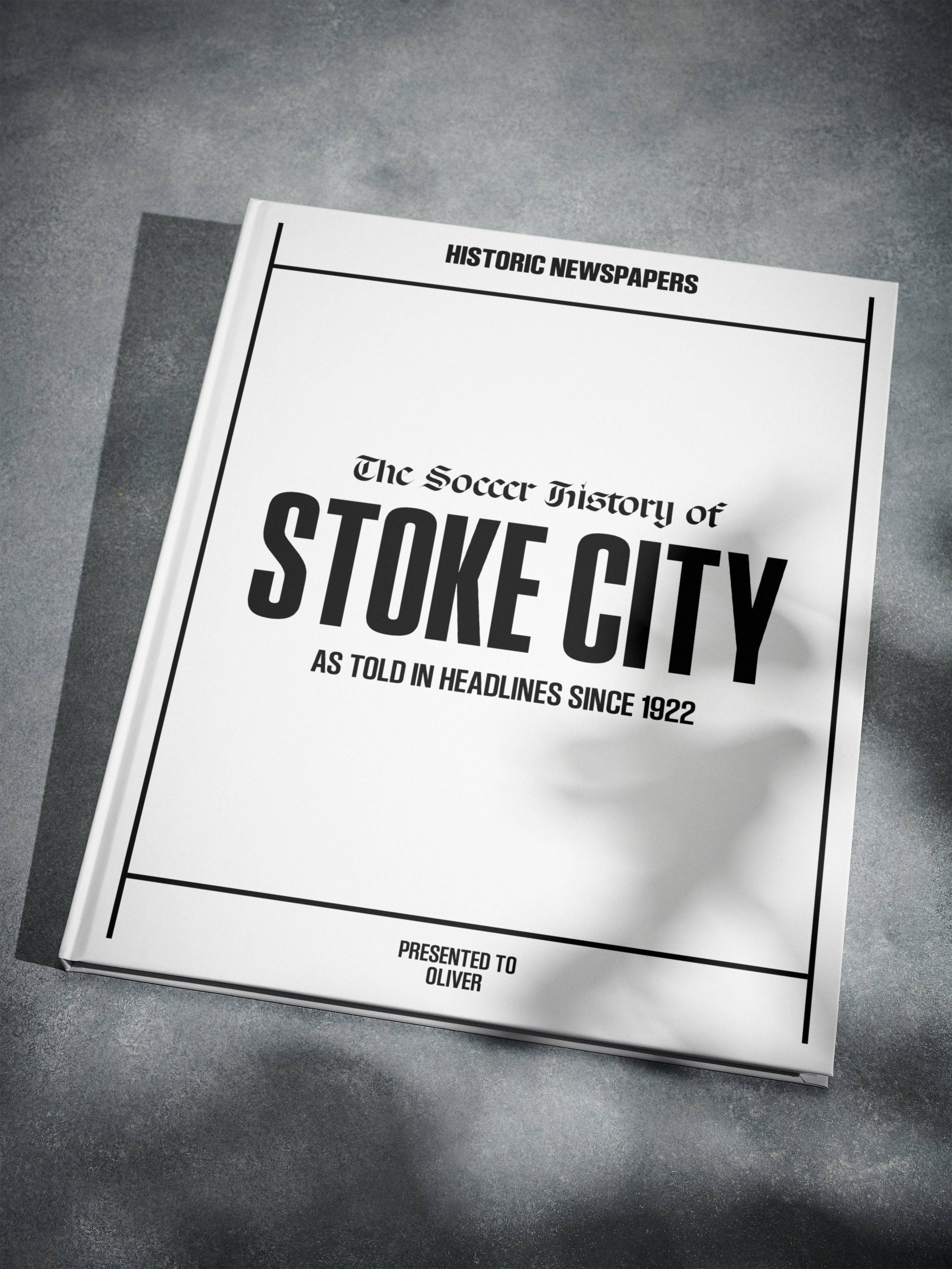 The Football History of Stoke City Book