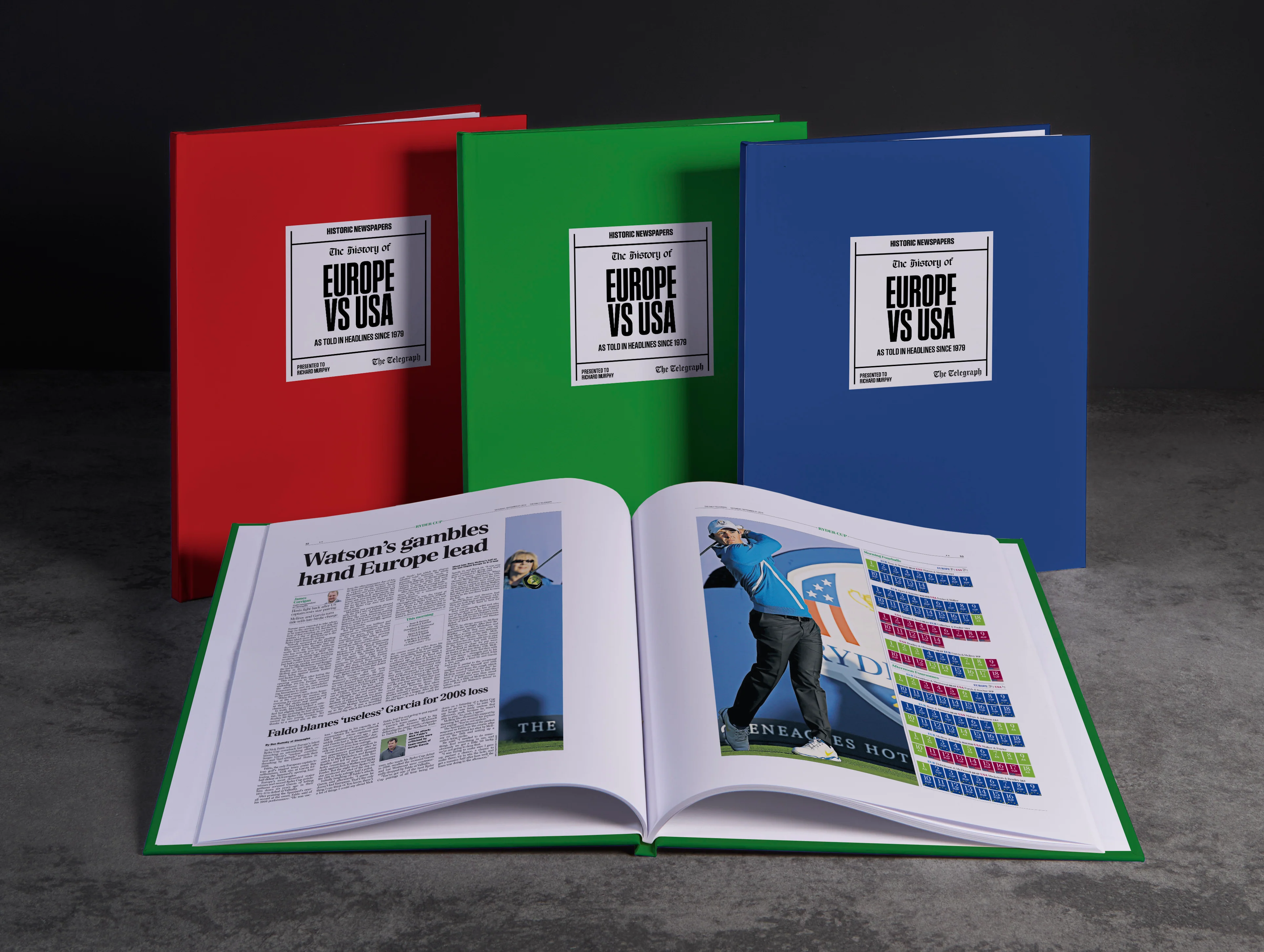 The History of Golf Europe vs USA Telegraph Edition
