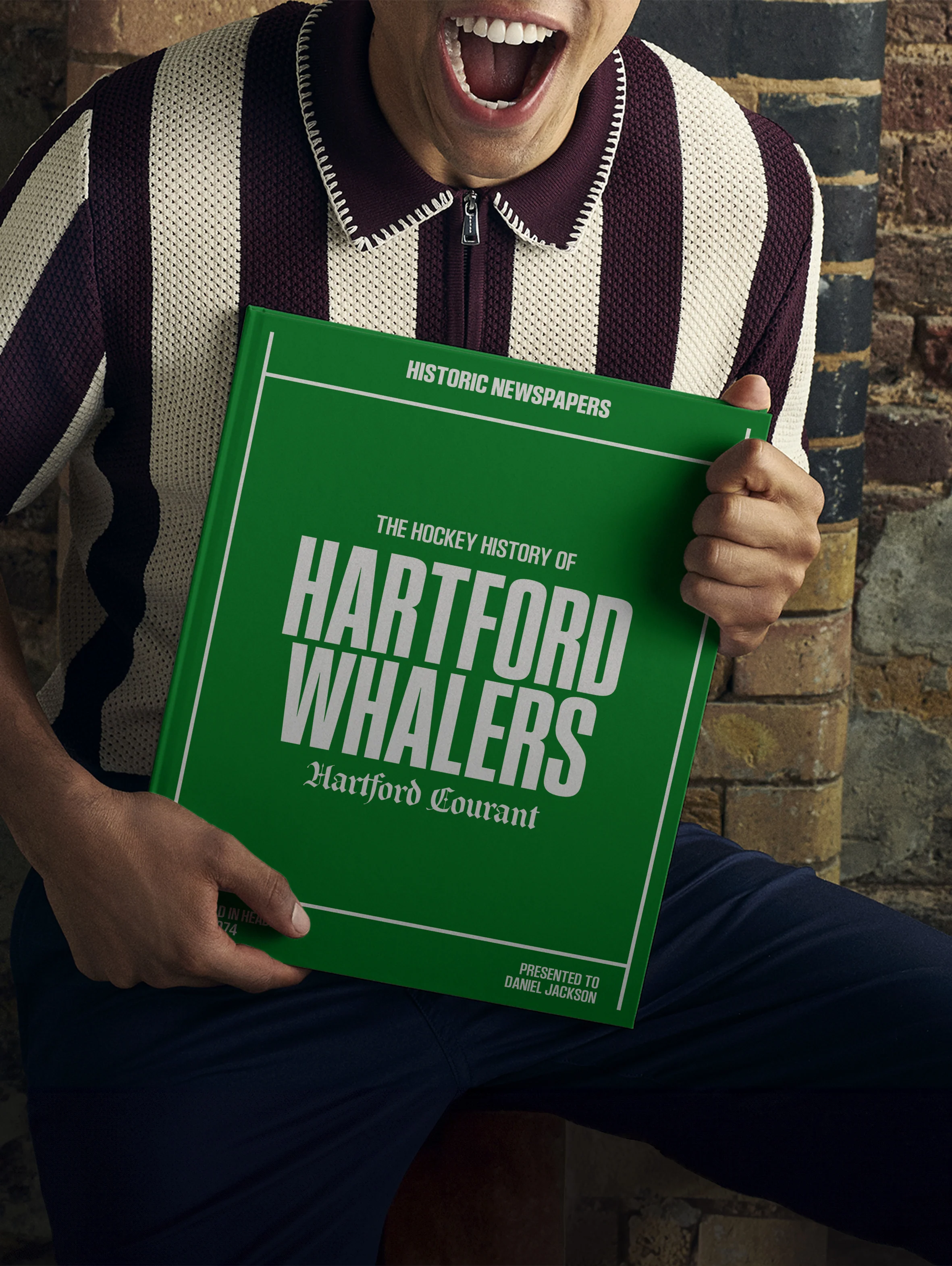 The Hockey History of Hartford Whalers Hartford Courant Edition - Image 3