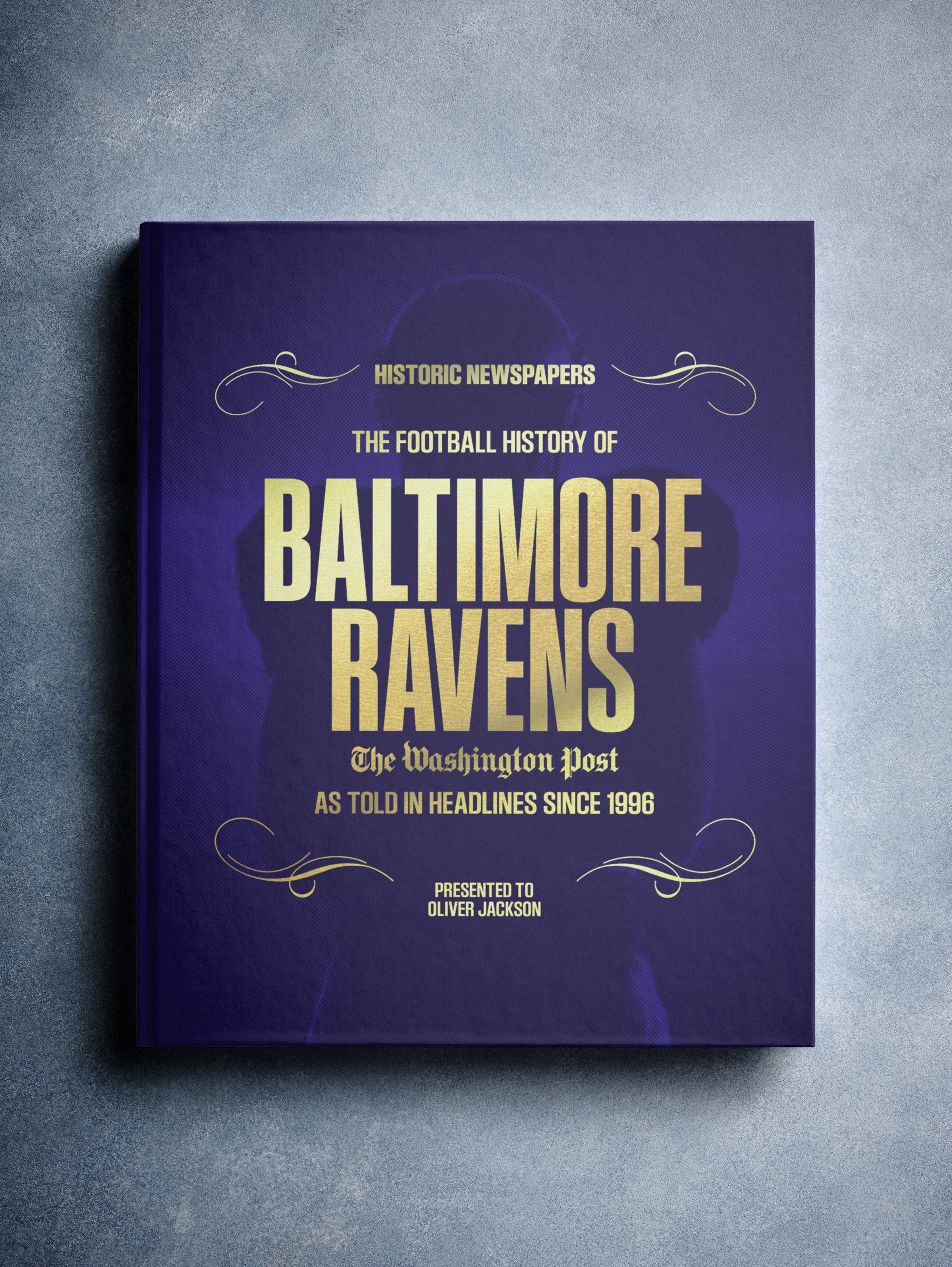 The Football History of Baltimore Ravens Washington Post Edition Book - Image 10