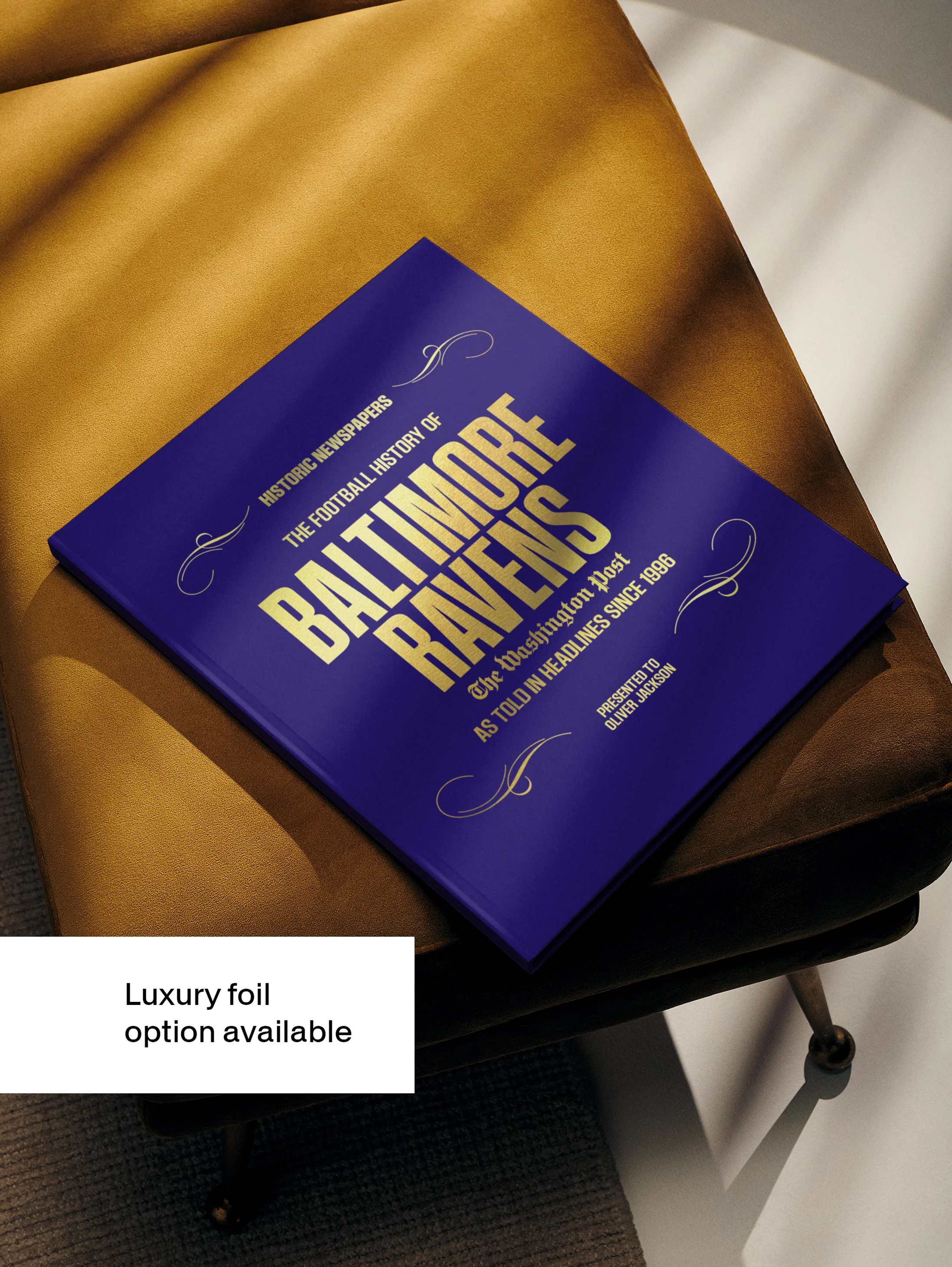 The Football History of Baltimore Ravens Washington Post Edition Book - Image 8