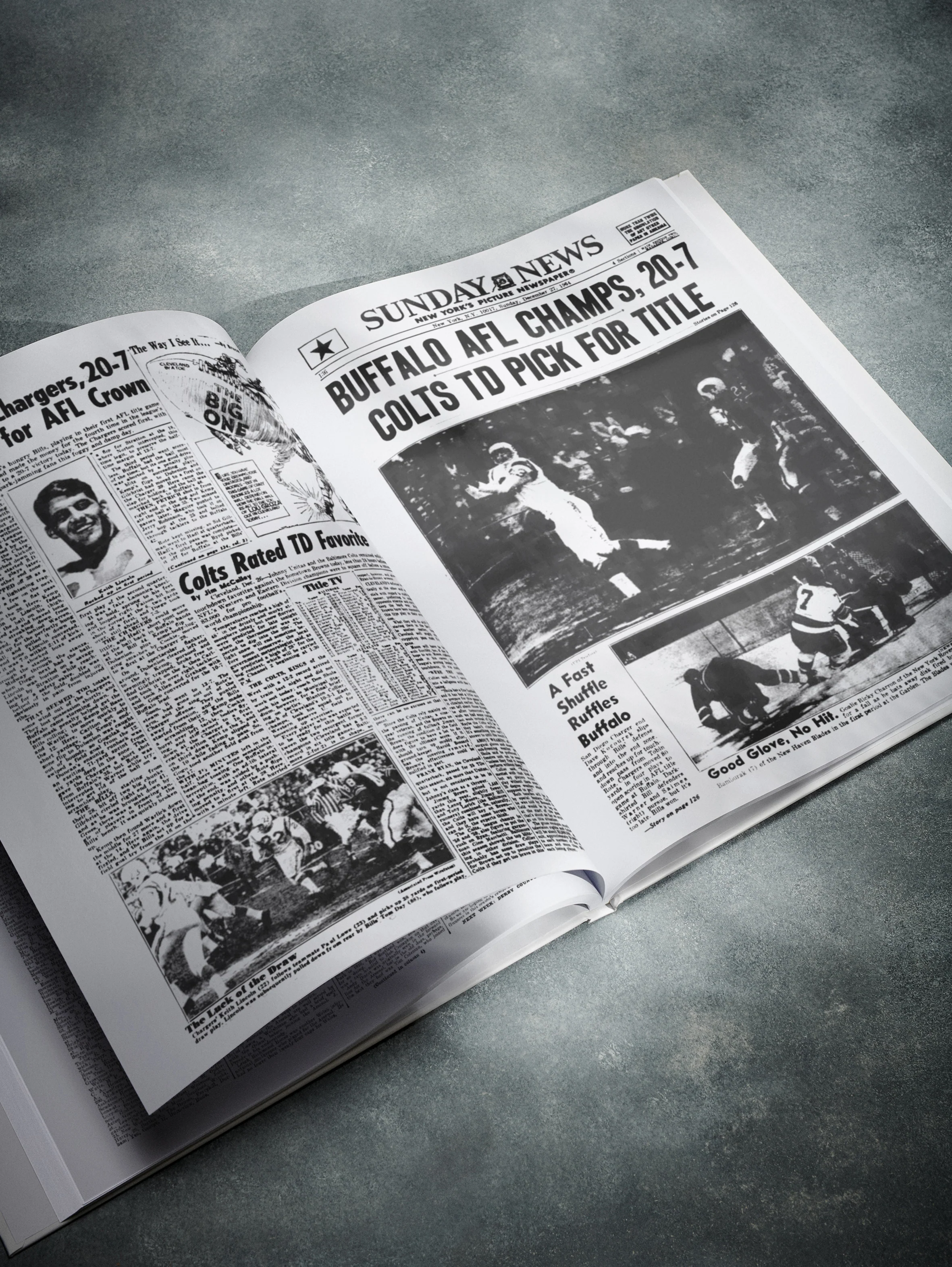 The Football History of Buffalo Bills Daily News Edition Book - Image 6