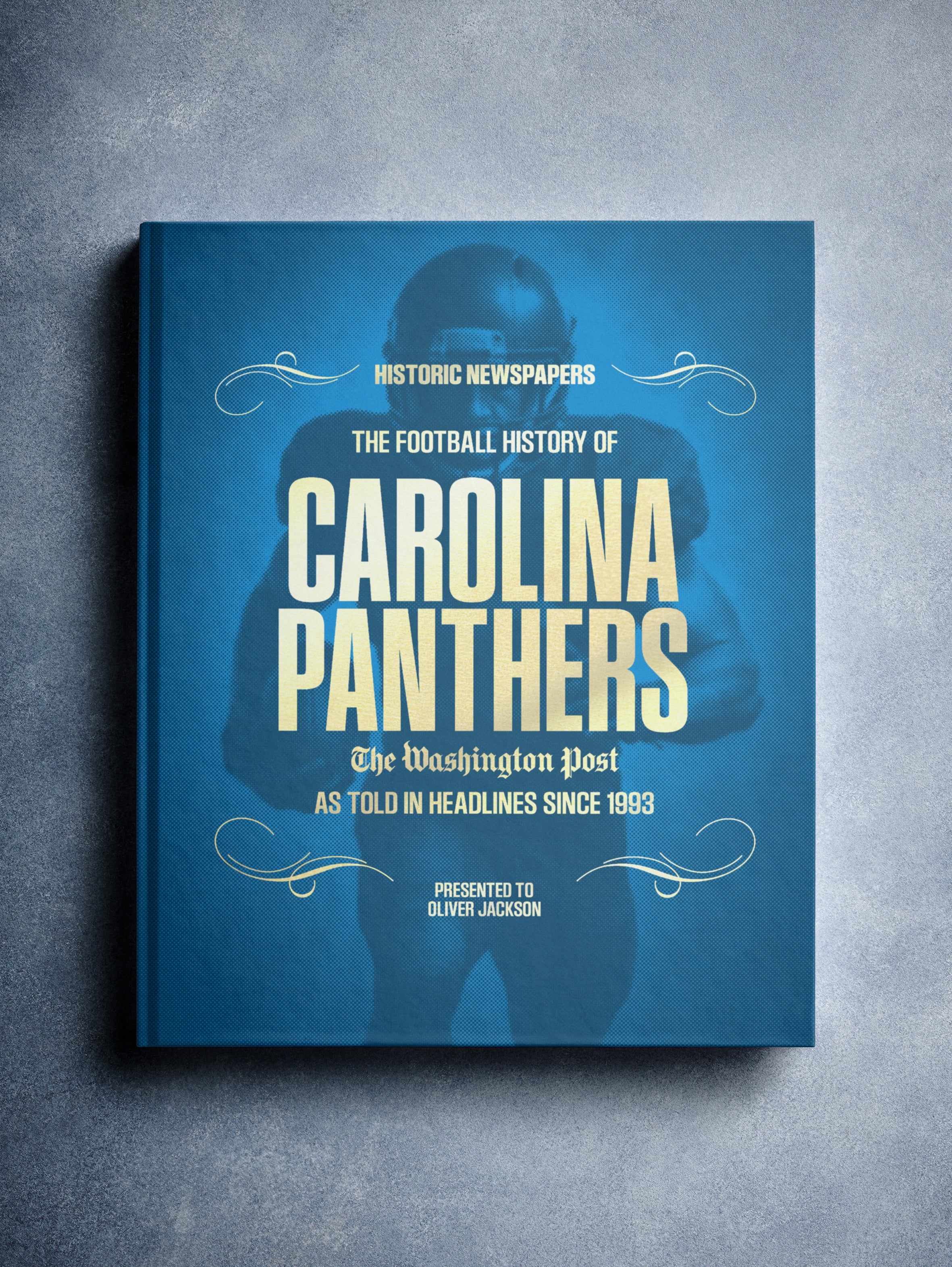 The Football History of Carolina Panthers Washington Post Edition Book - Image 10