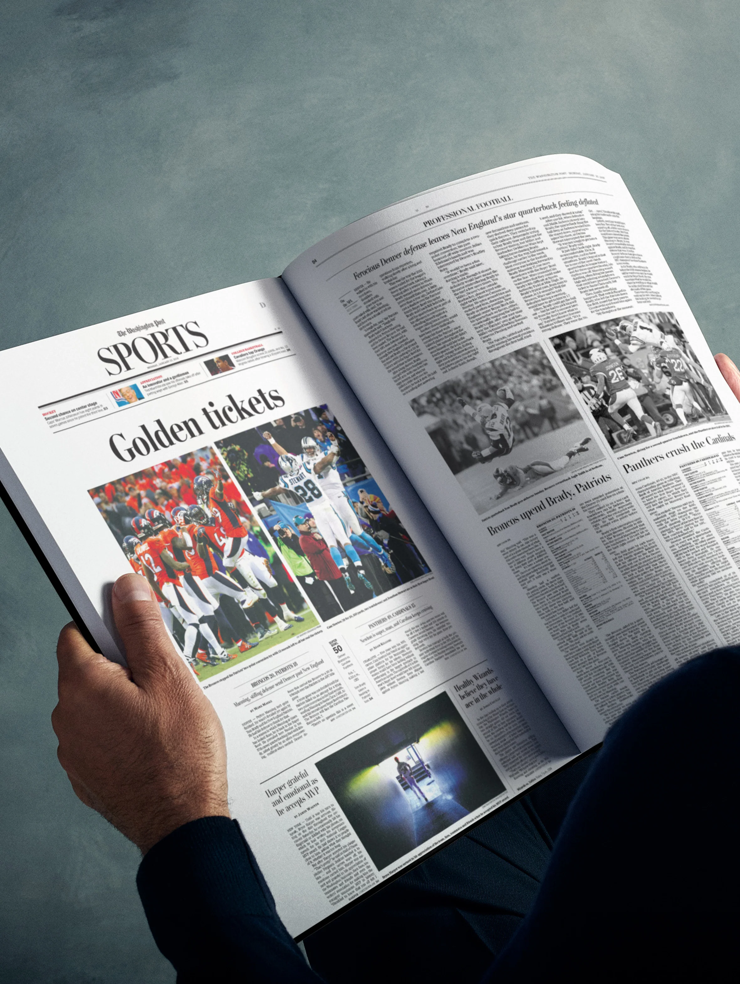 The Football History of Carolina Panthers Washington Post Edition Book - Image 11