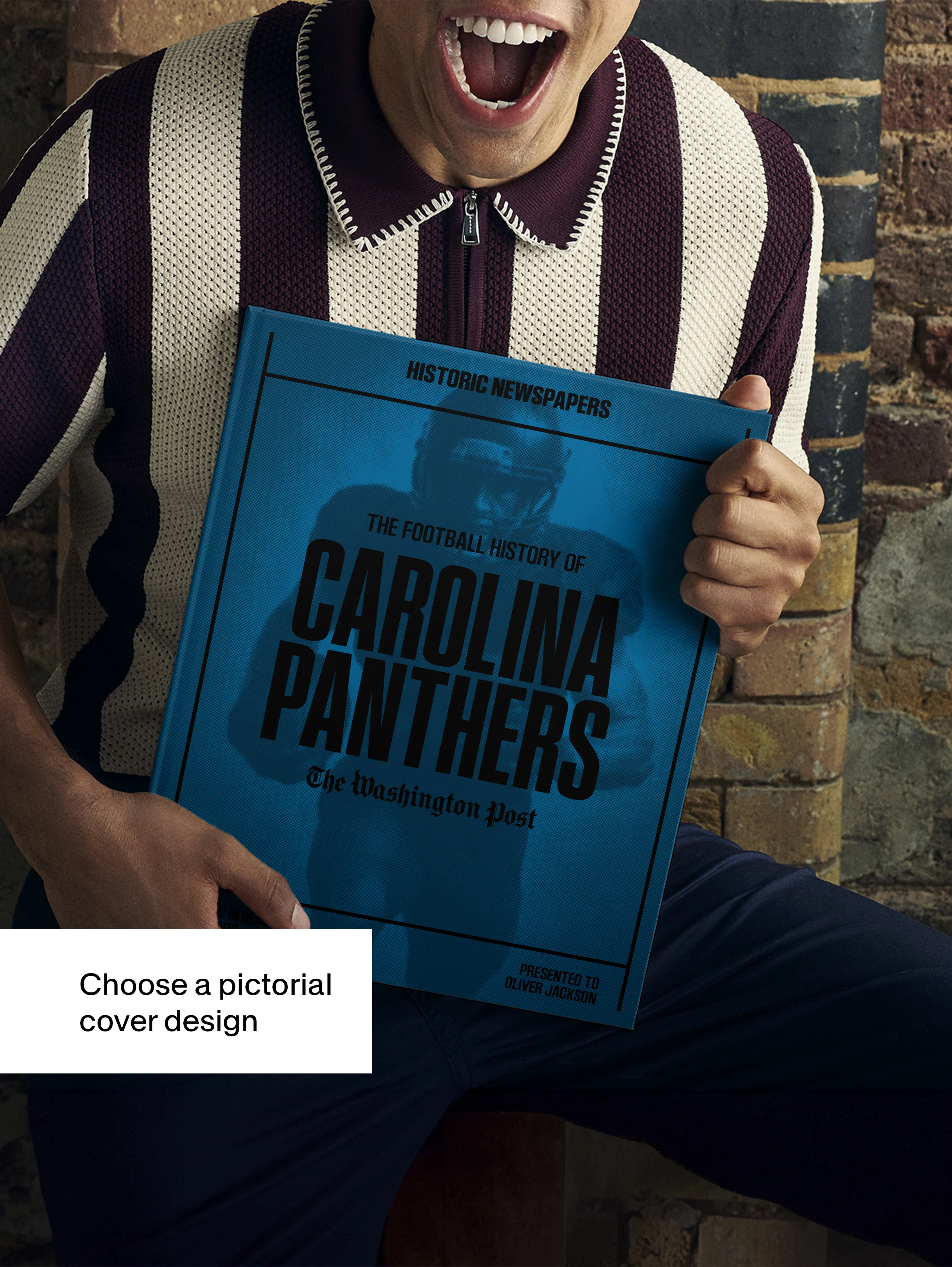 The Football History of Carolina Panthers Washington Post Edition Book - Image 3