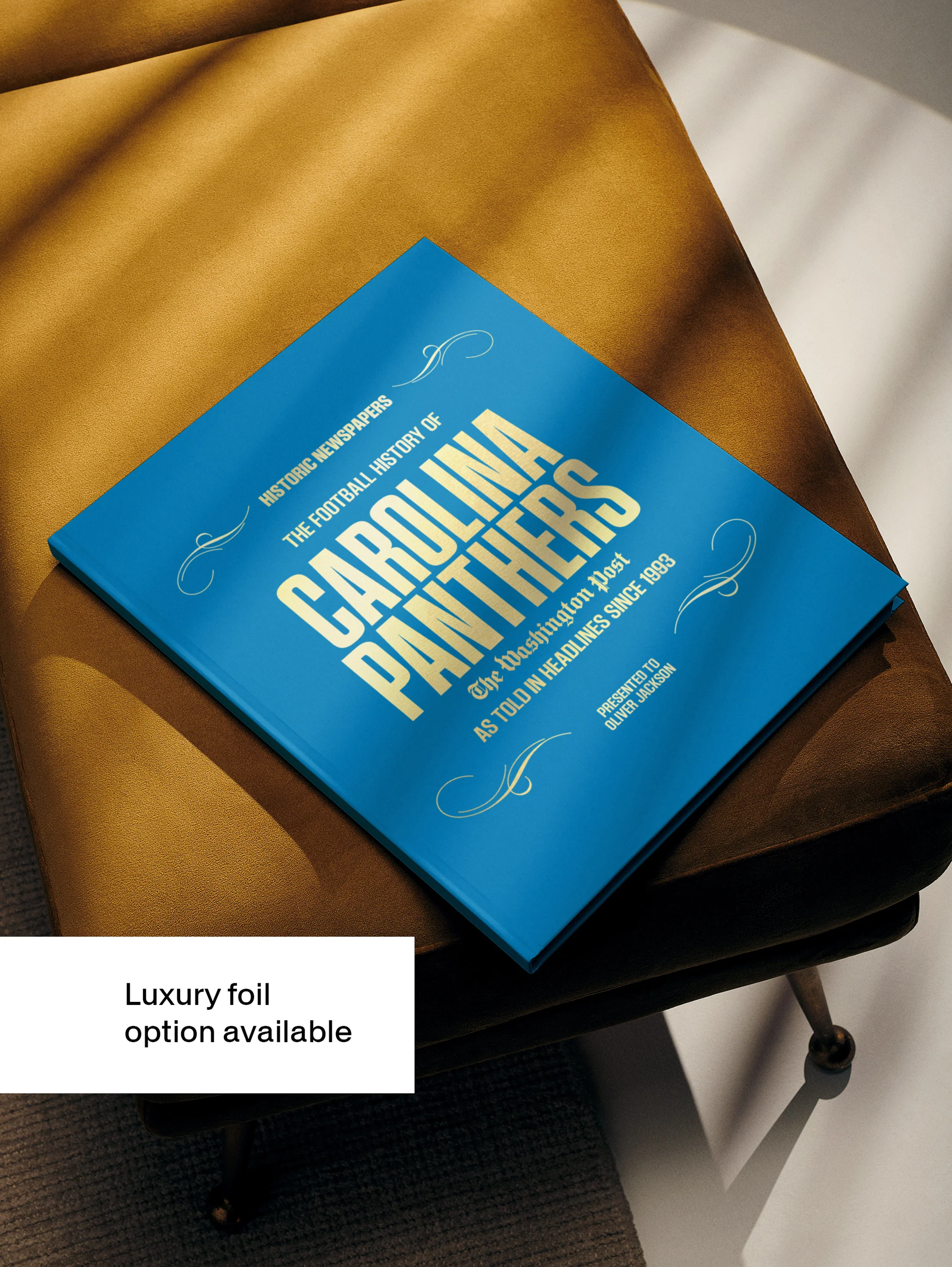 The Football History of Carolina Panthers Washington Post Edition Book - Image 7
