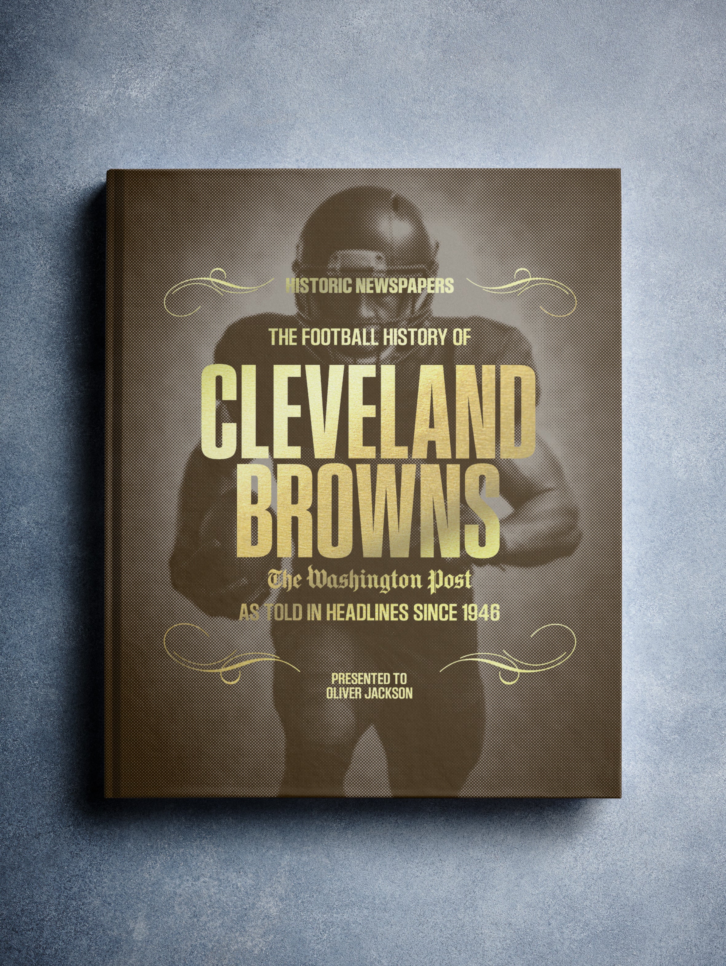 The Football History of Cleveland Browns Washington Post Edition Book - Image 9