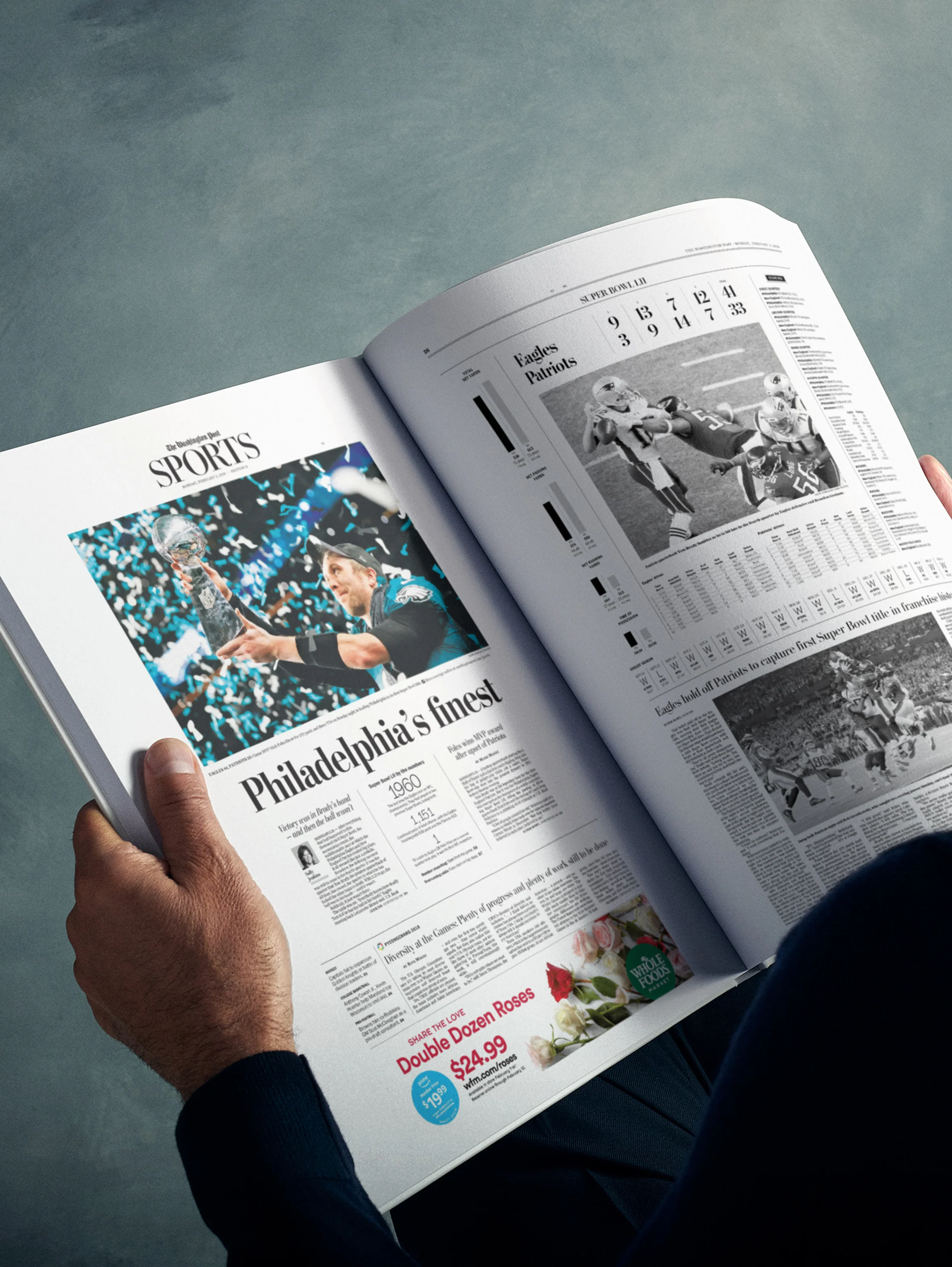 The Football History of Philadelphia Eagles Washington Post Edition Book - Image 5