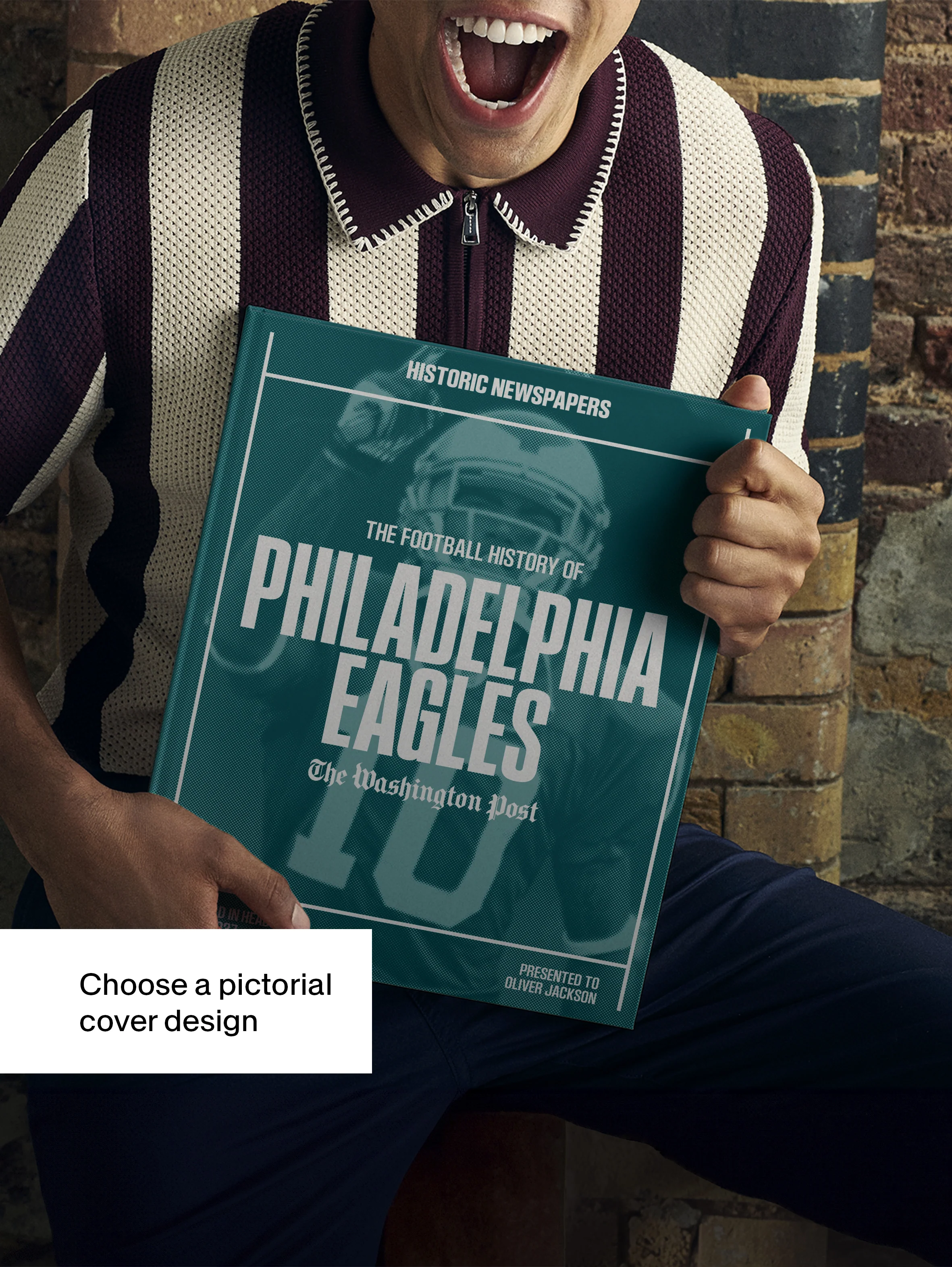 The Football History of Philadelphia Eagles Washington Post Edition Book - Image 8
