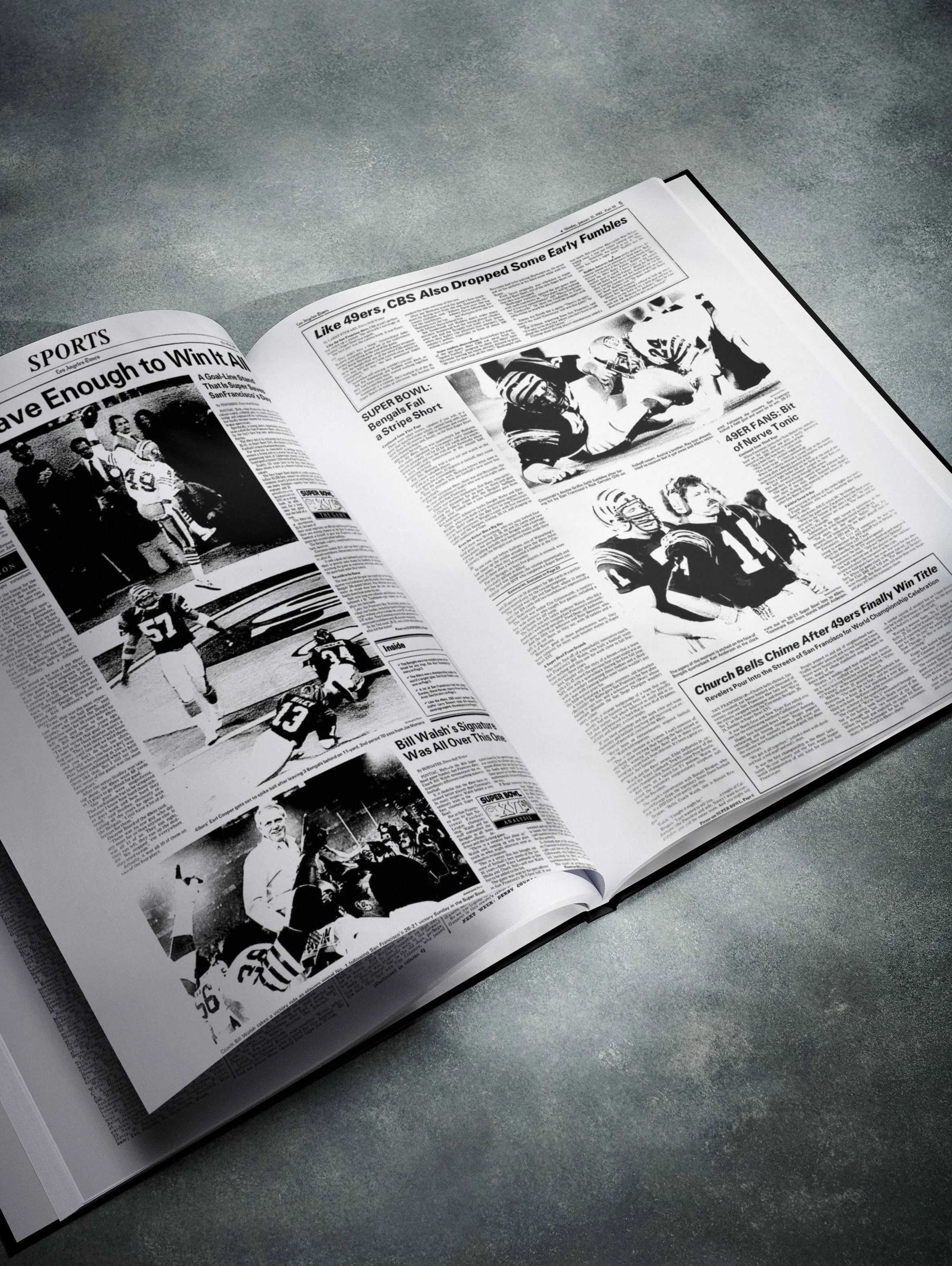 The Football History of San Francisco 49ers Los Angeles Times Edition Book - Image 5