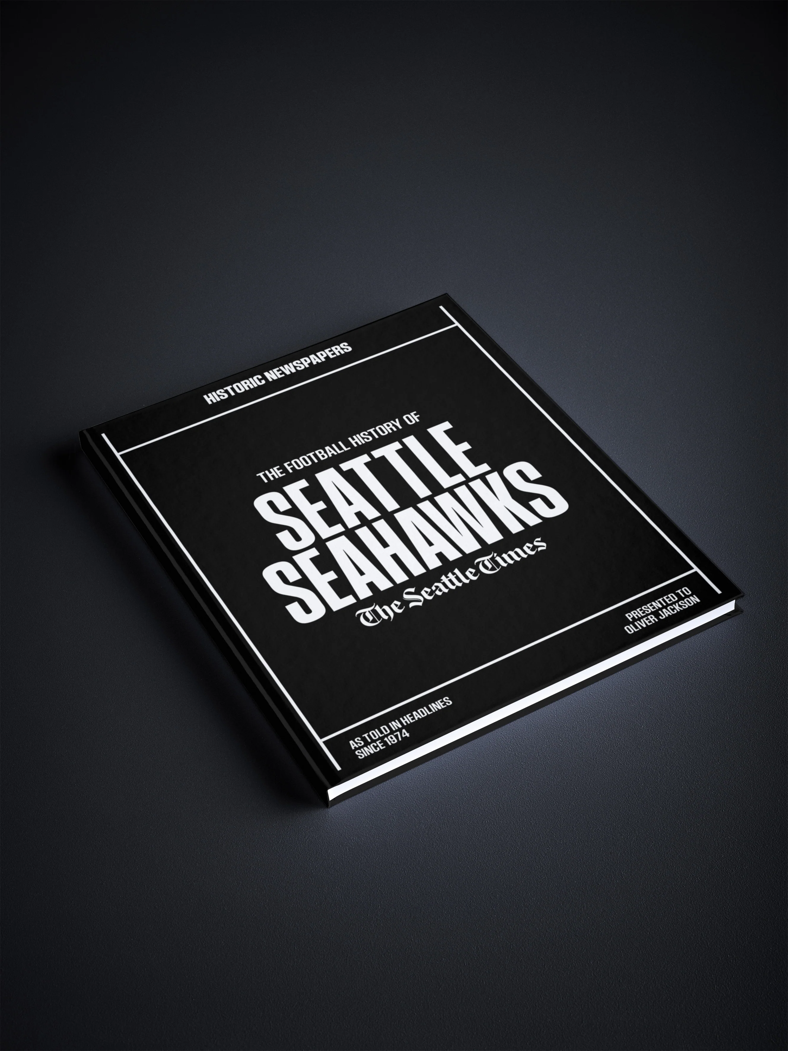 The Football History of Seattle Seahawks Seattle Times Edition Book - Image 7