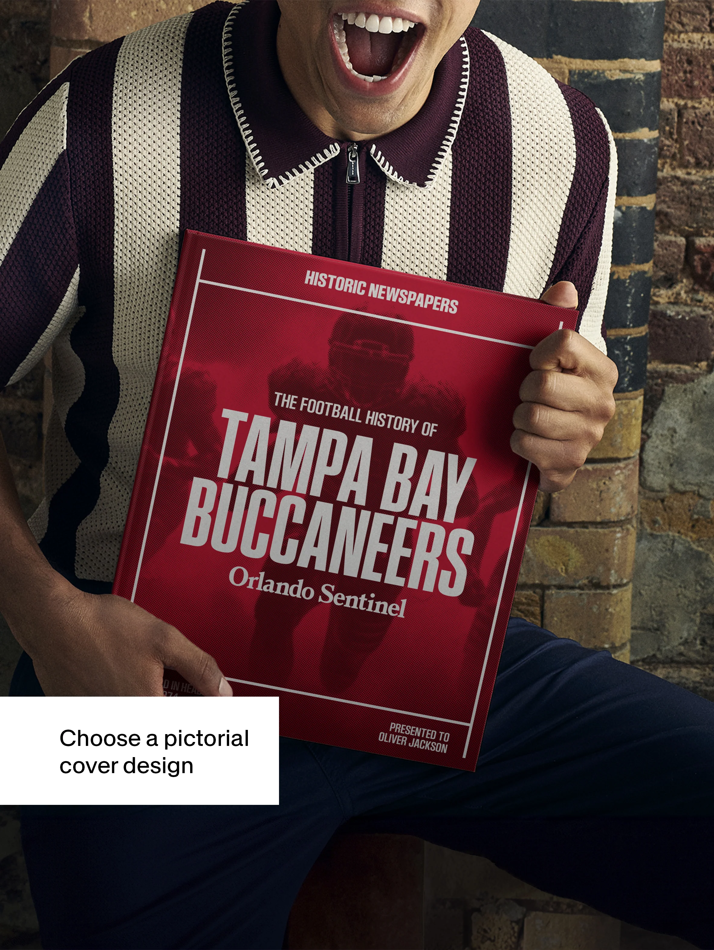 The Football History of Tampa Bay Buccaneers Orlando Sentinel Edition Book - Image 3