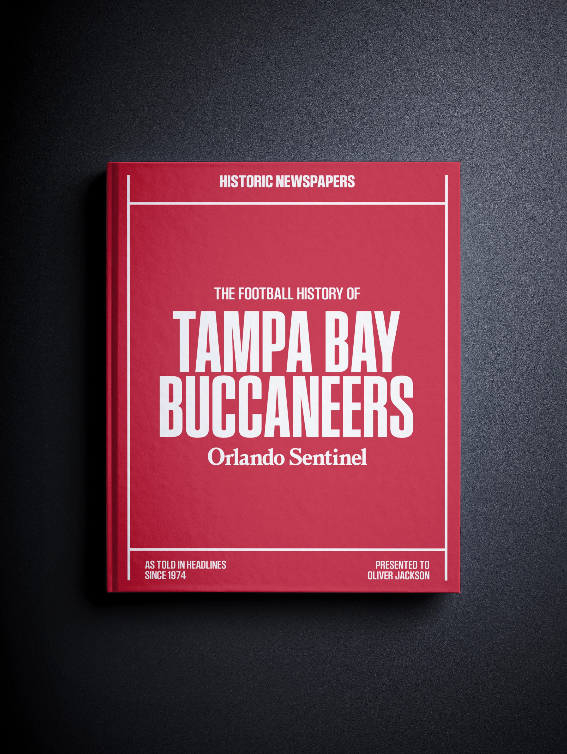 The Football History of Tampa Bay Buccaneers Orlando Sentinel Edition Book - Image 4