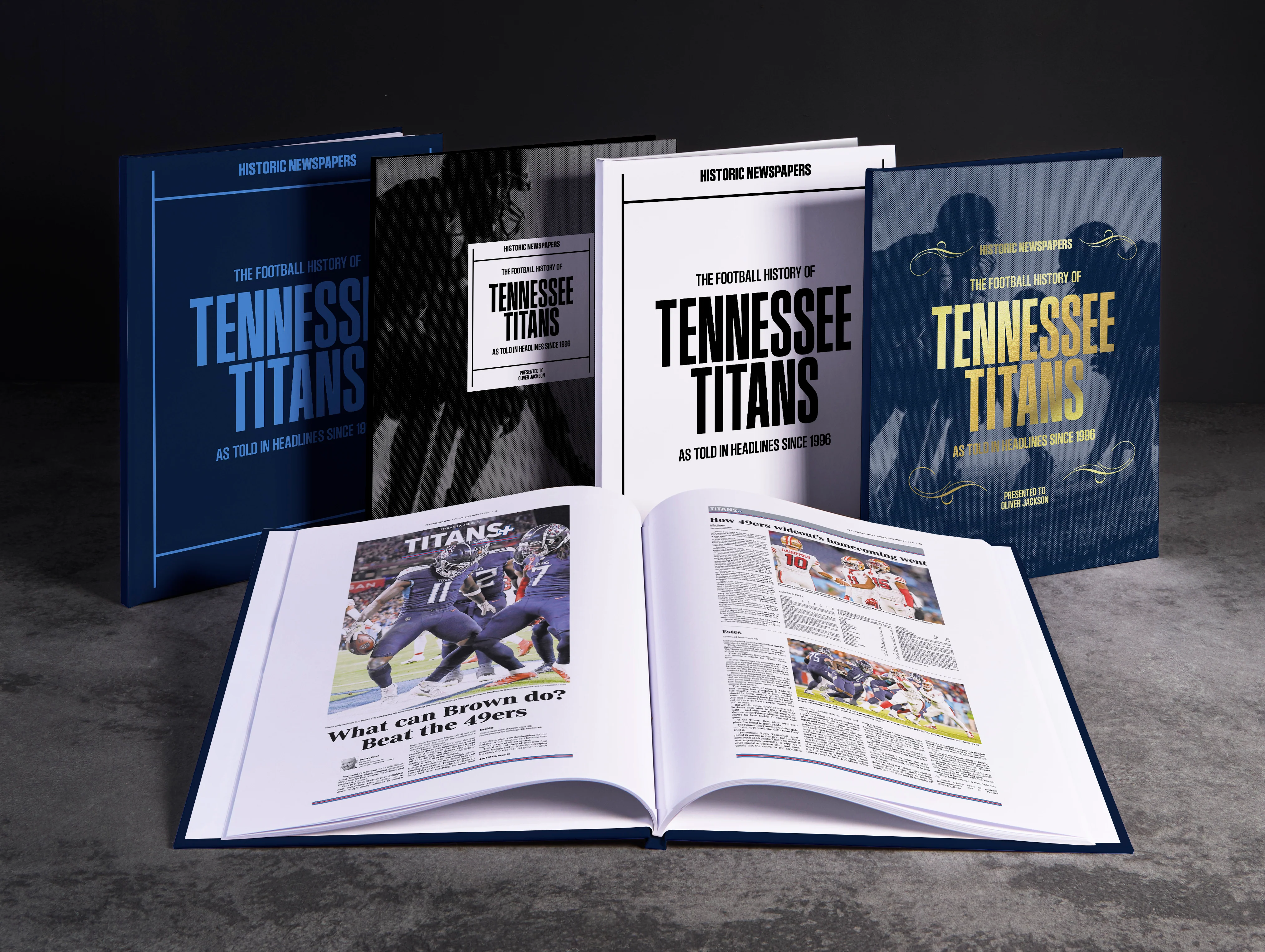 The Football History of Tennessee Titans Book - Image 2