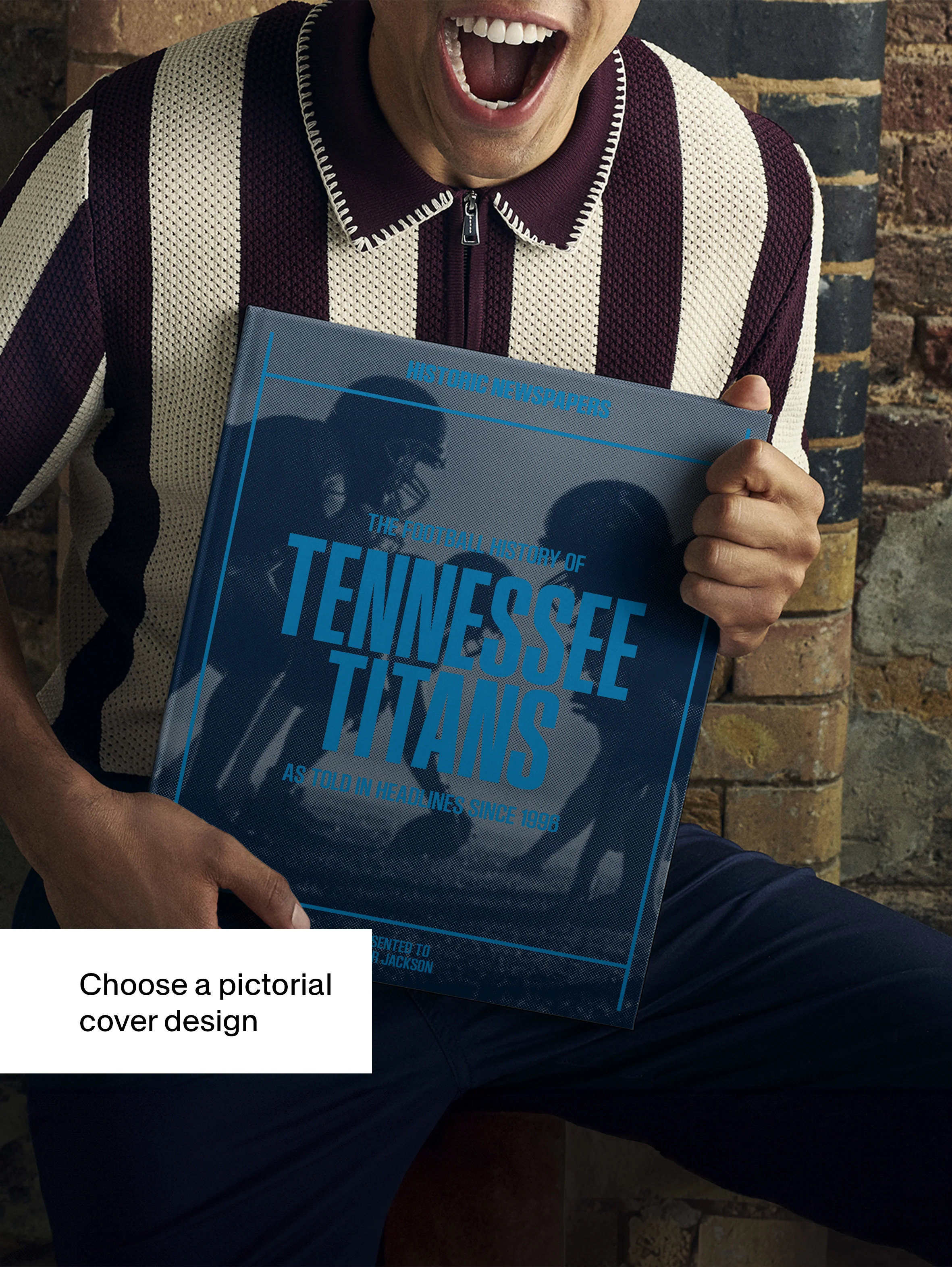 The Football History of Tennessee Titans Book - Image 3